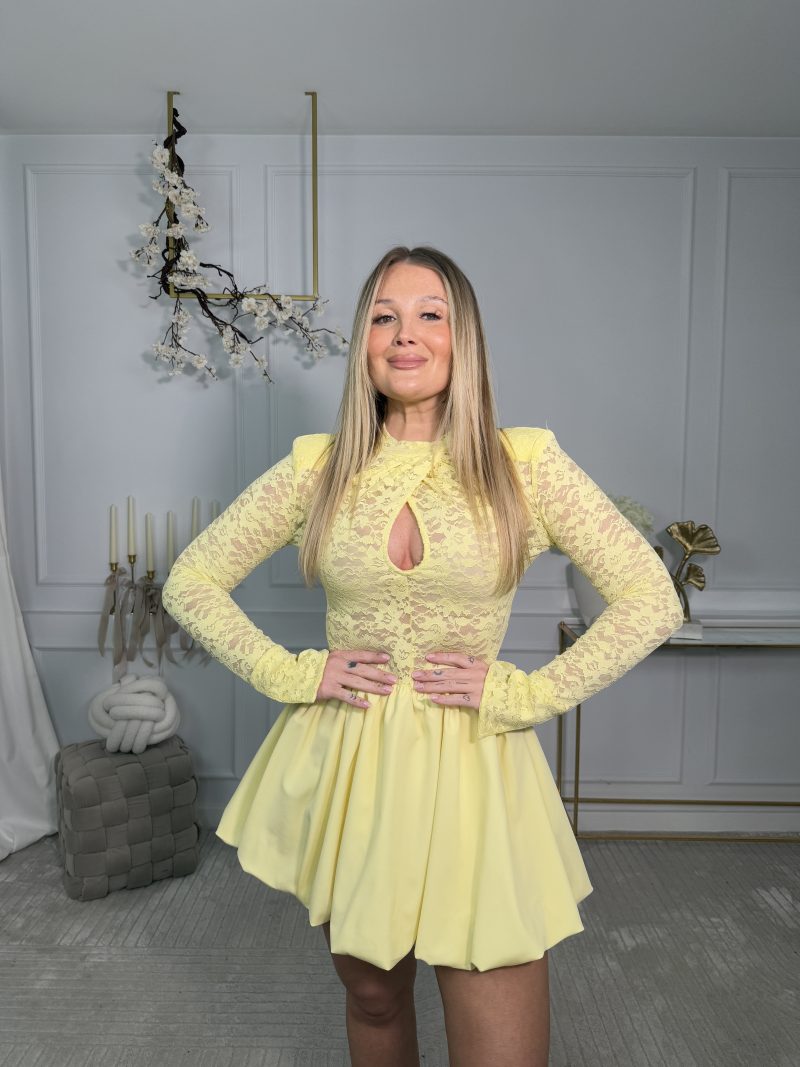 Sukienka Milla Yellow - obrazek 4