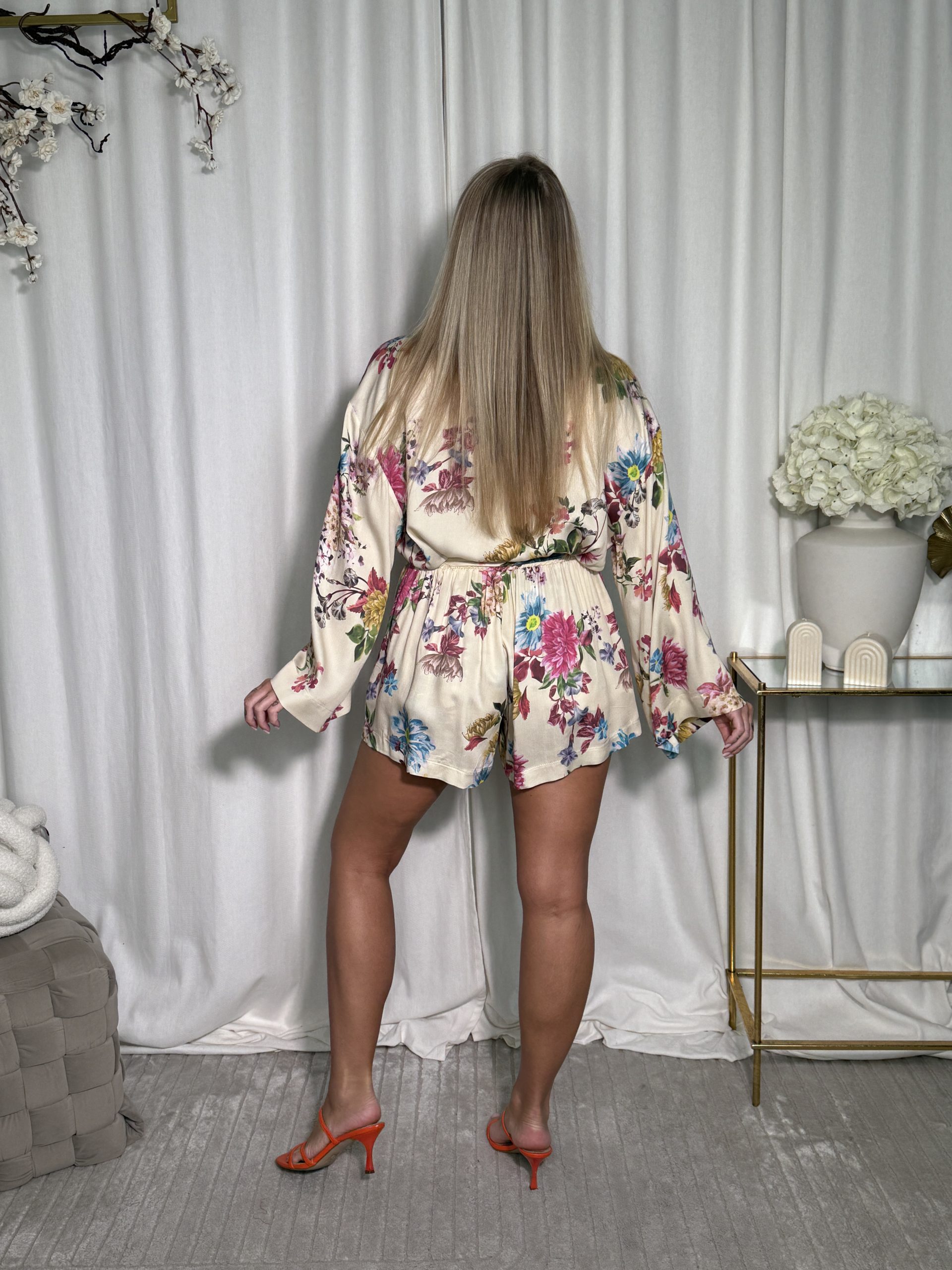 Komplet Selavi Beige Flowers - obrazek 6