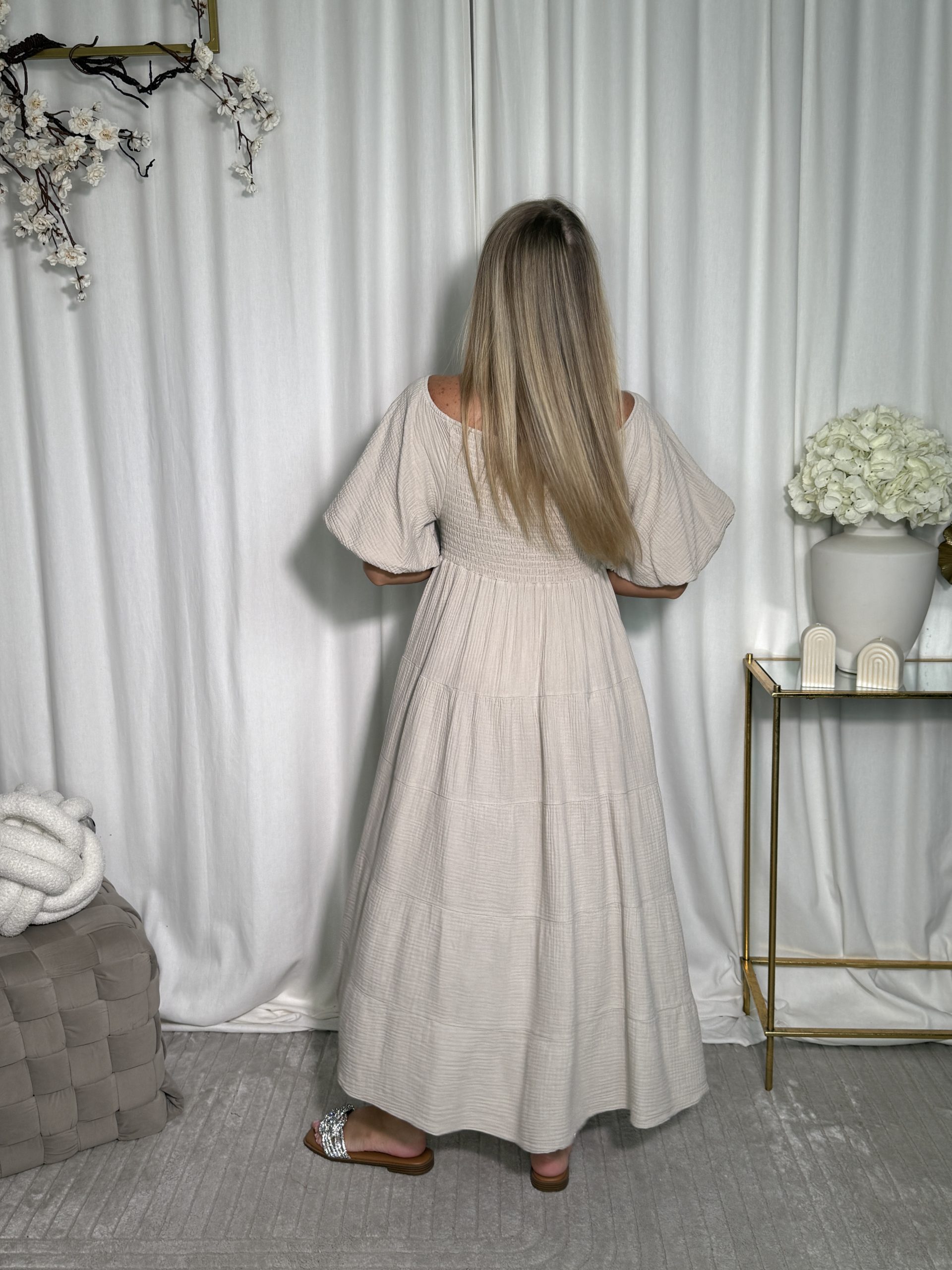 Sukienka Sindi Beige - obrazek 2