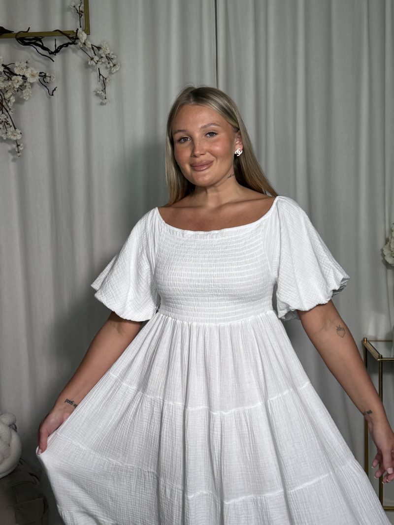 Sukienka Sindi White - obrazek 3
