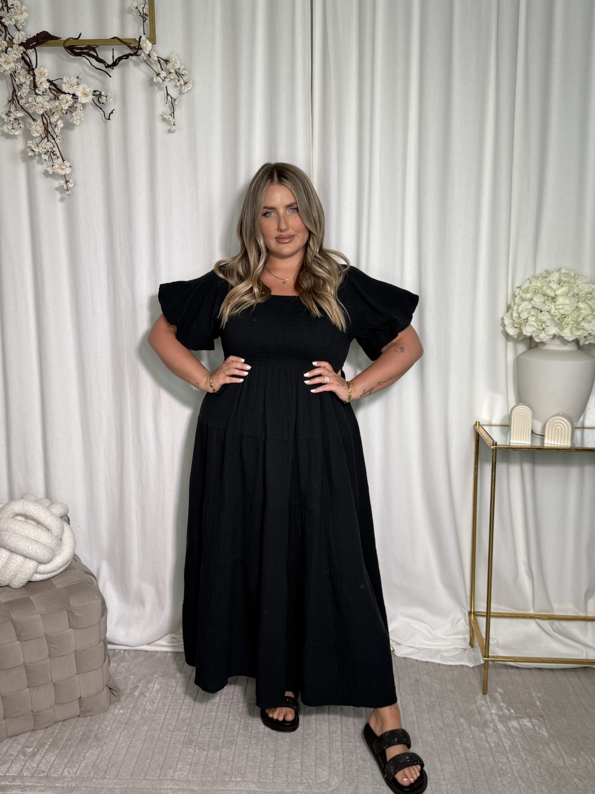 Sukienka Sindi Black - obrazek 3