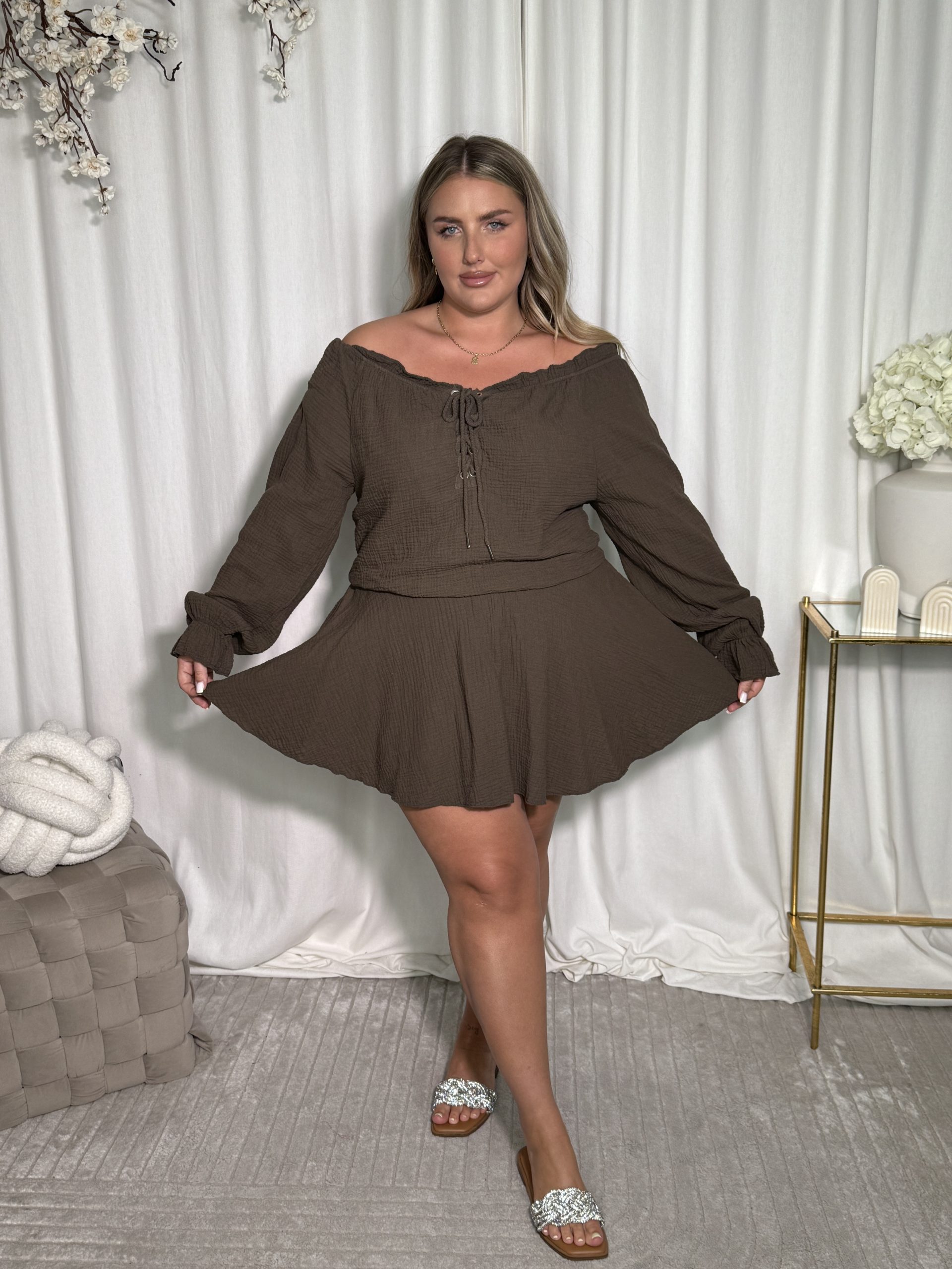 Kombinezon Addison Chocolate