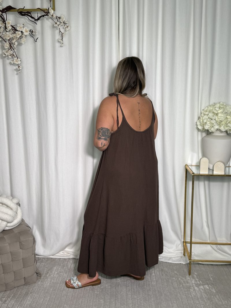 Sukienka Luna Brown - obrazek 2