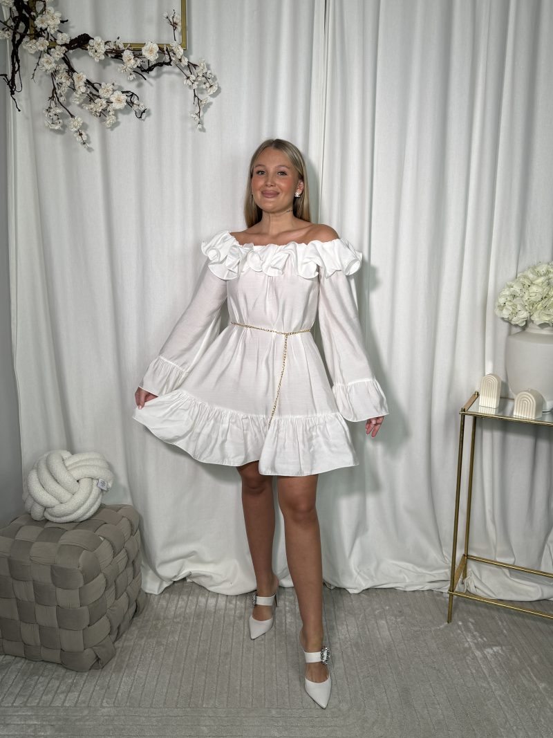 Sukienka Maritta White - obrazek 3