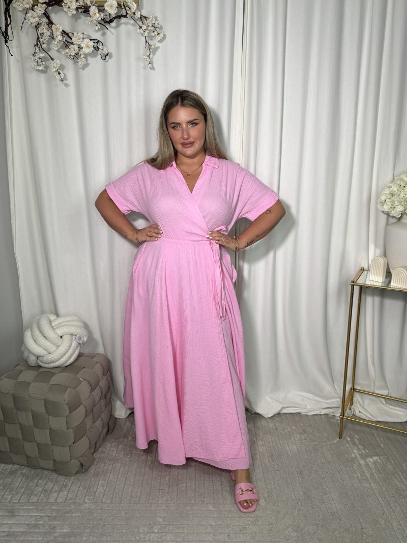 Sukienka Aleta Baby Pink - obrazek 3