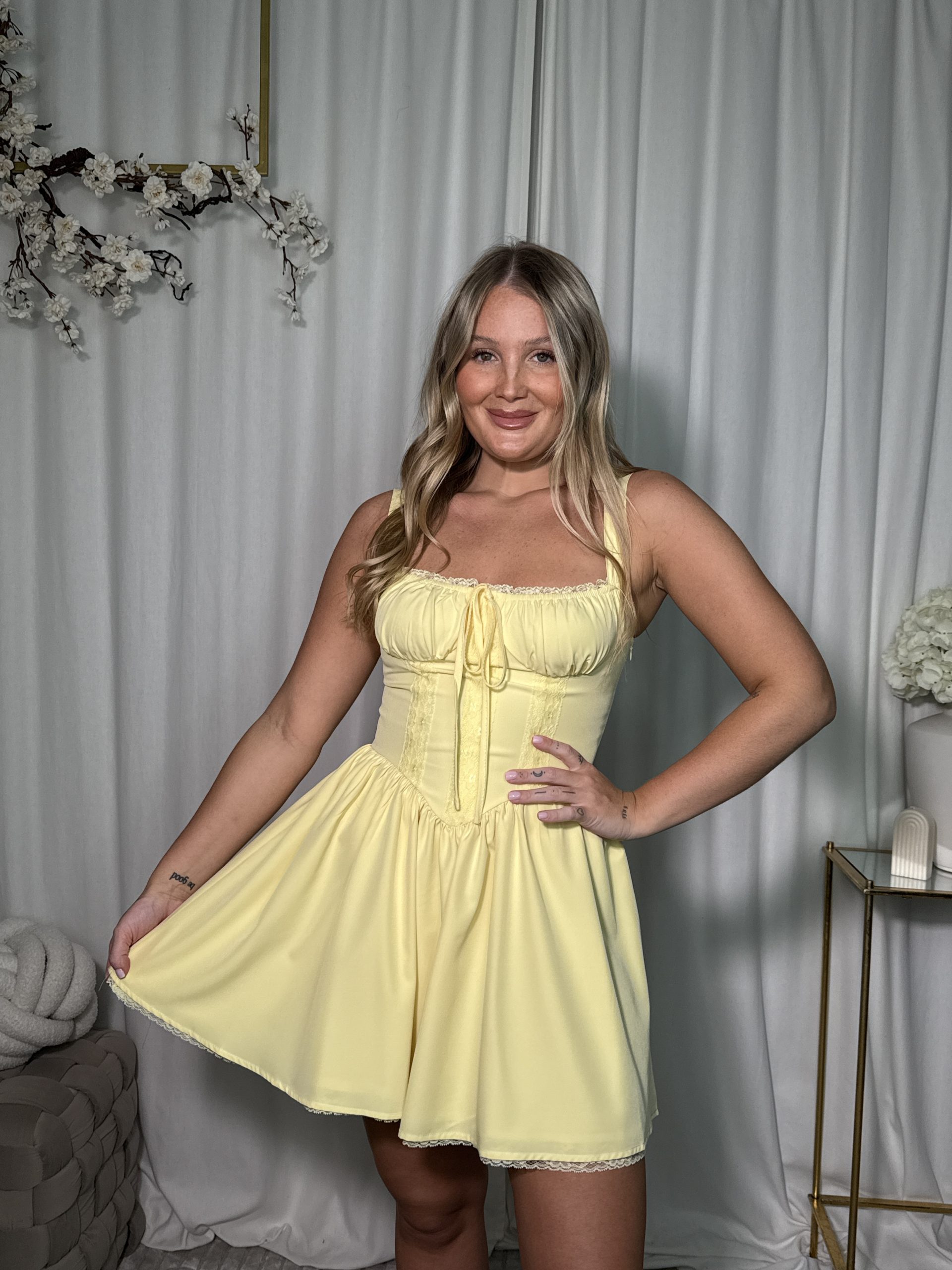 Sukienka Trini Yellow - obrazek 8