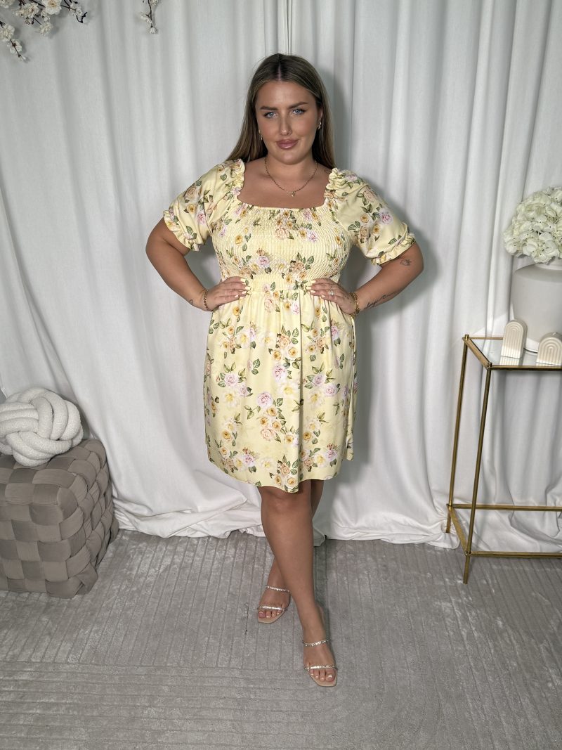 Sukienka Olalla Yellow - obrazek 4