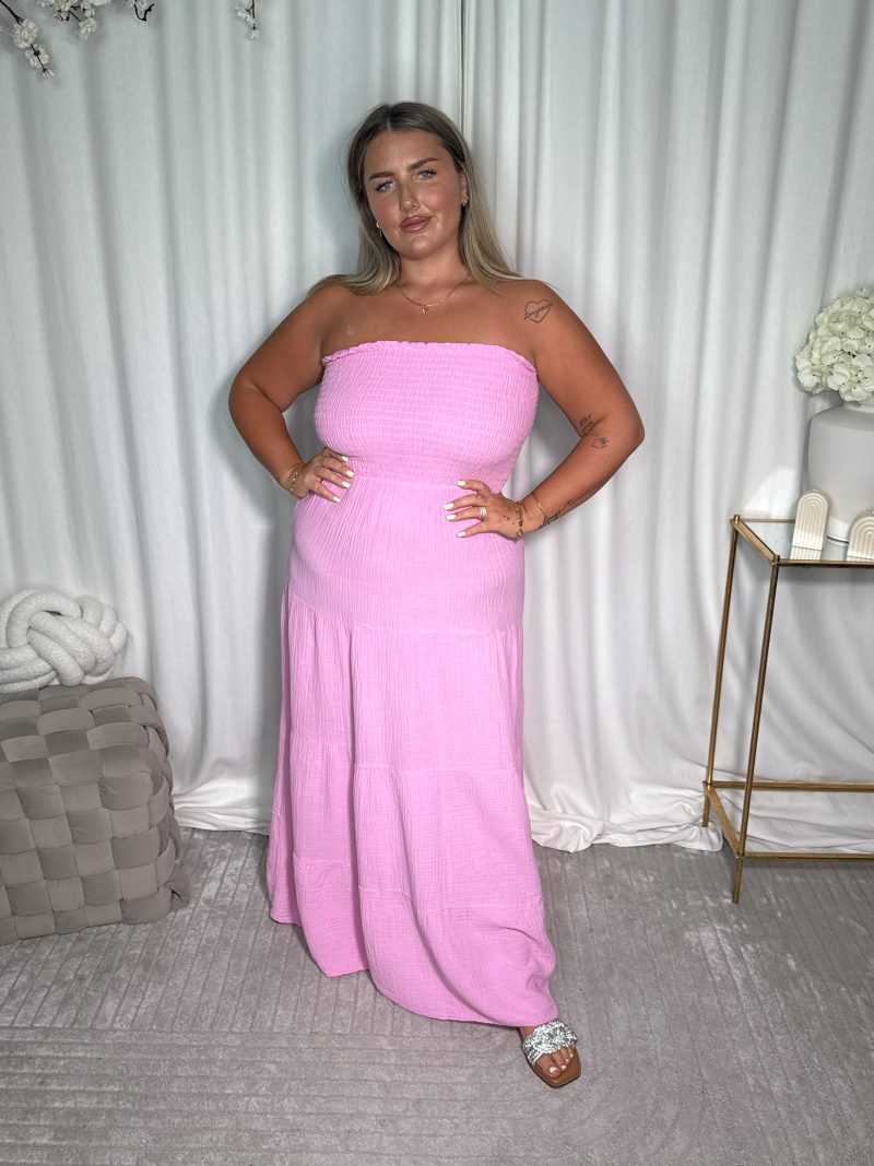 Sukienka Jamelia Baby Pink - obrazek 2