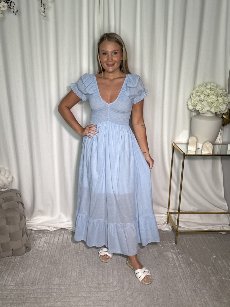 Sukienka Malika Baby Blue - obrazek 4
