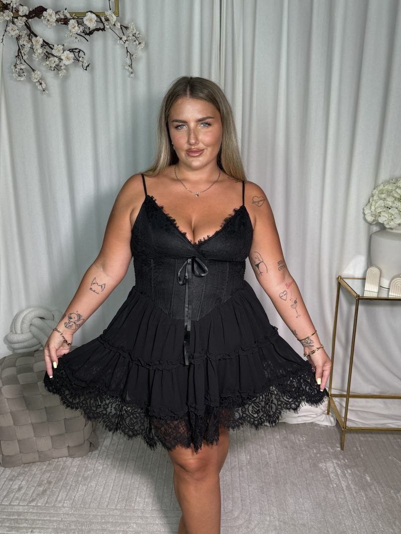 Sukienka Dakari Black - obrazek 2