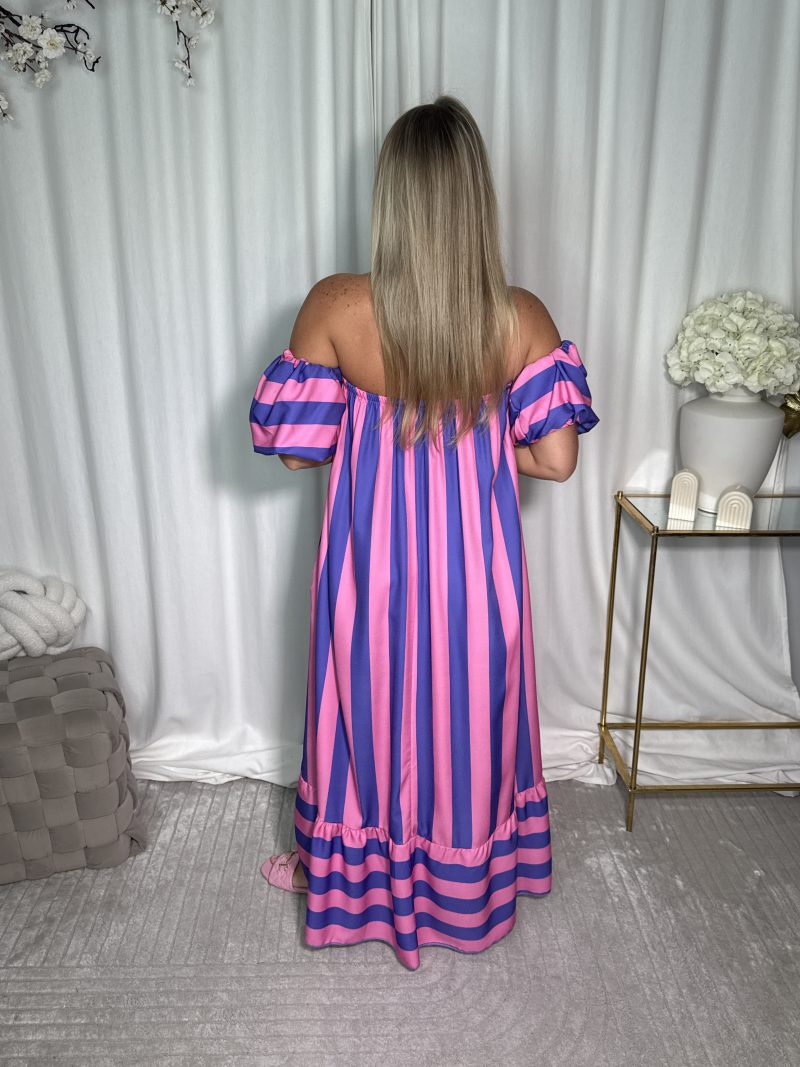 Sukienka Floresa Violet Pink - obrazek 5