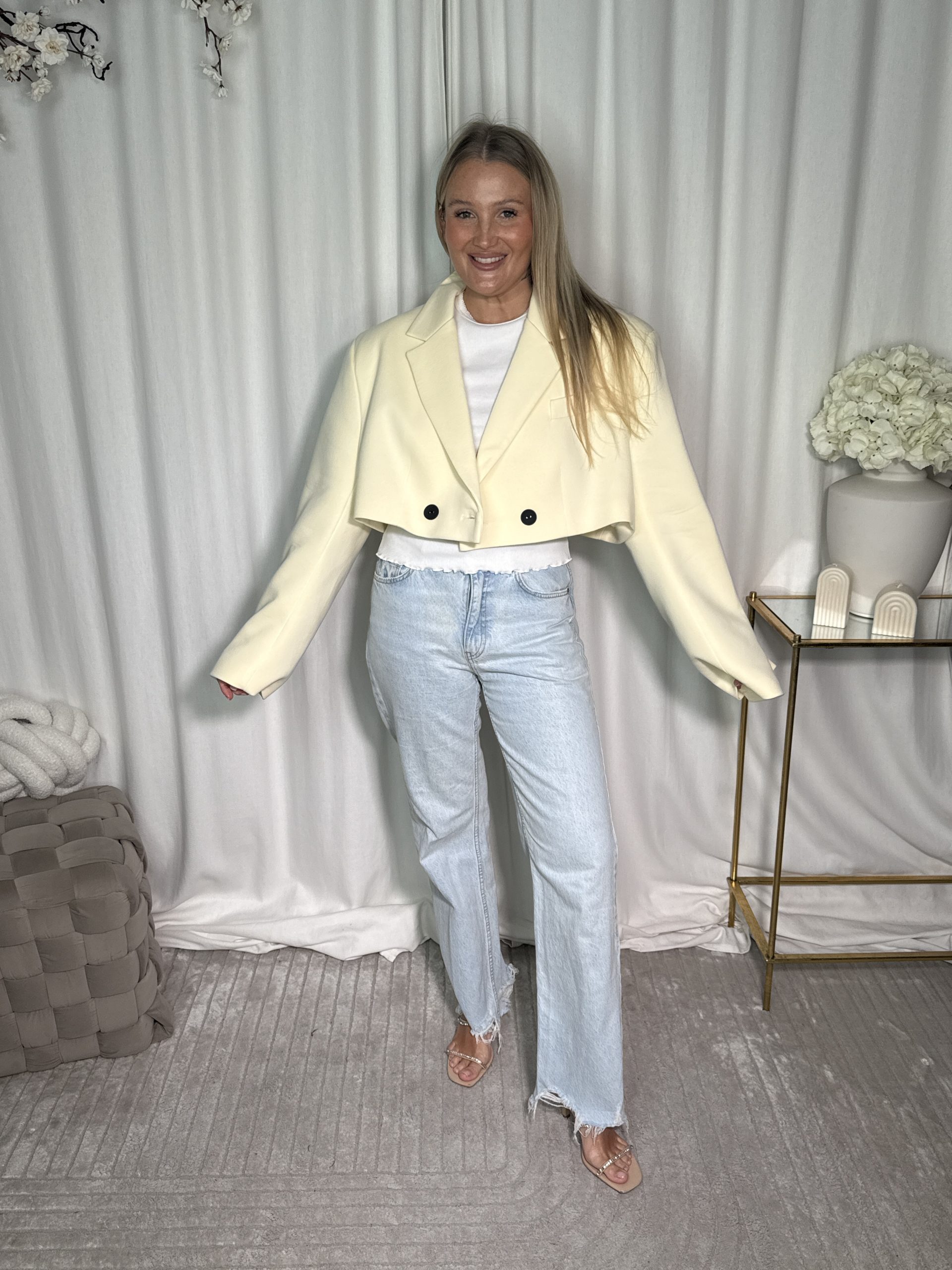 Marynarka Lori Butter Yellow - obrazek 4