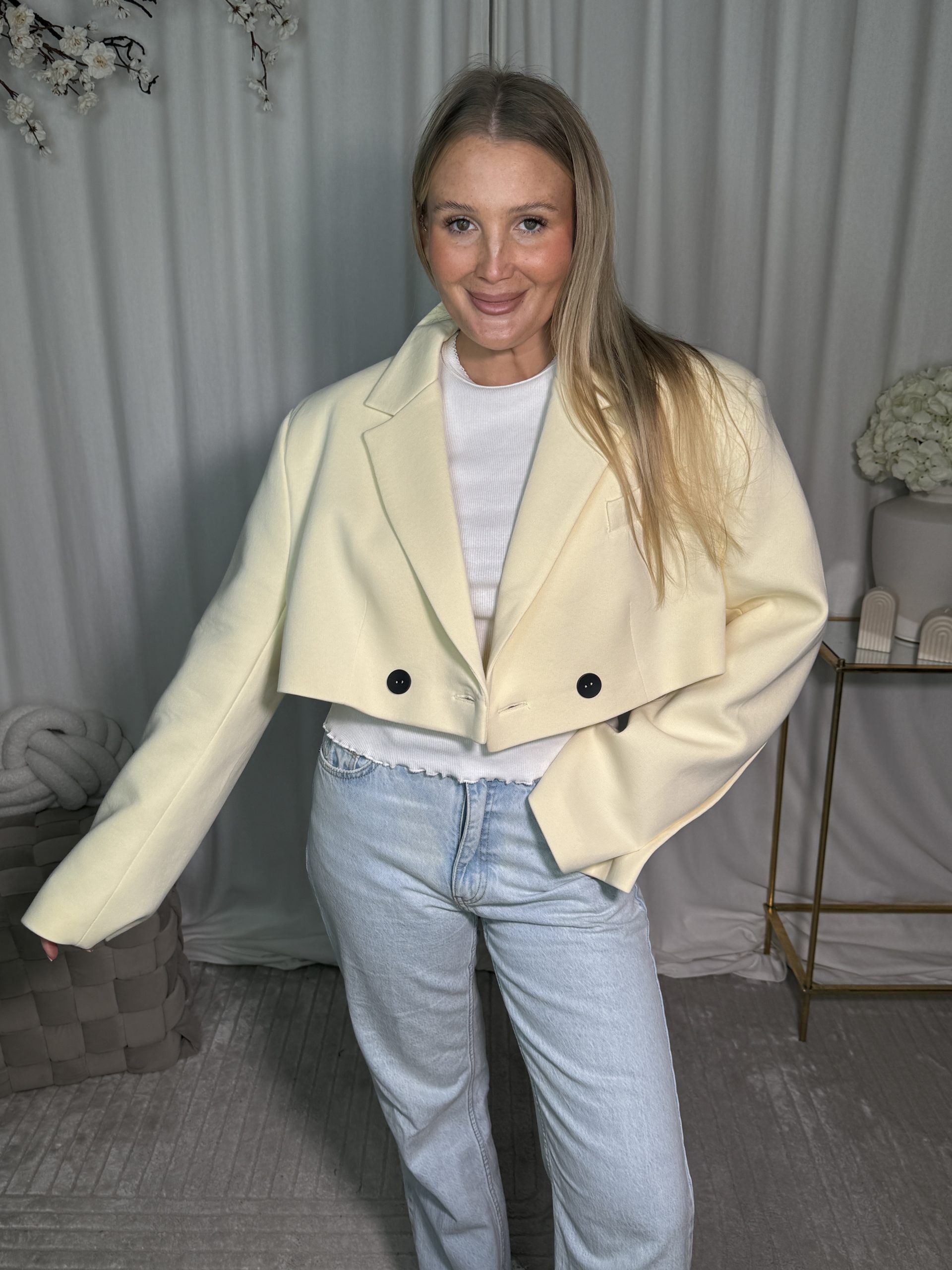 Marynarka Lori Butter Yellow - obrazek 8