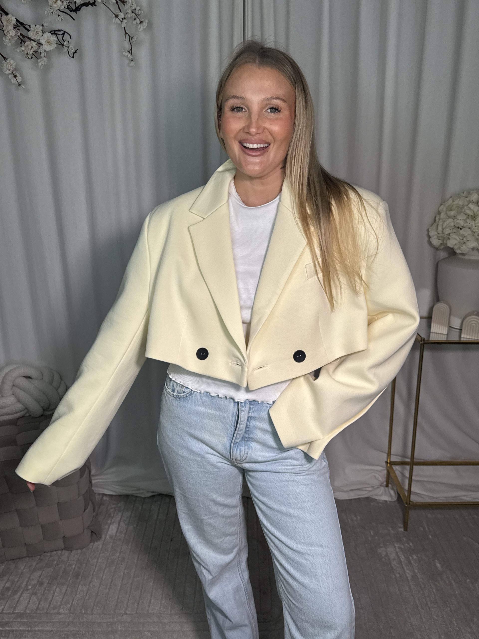 Marynarka Lori Butter Yellow - obrazek 2