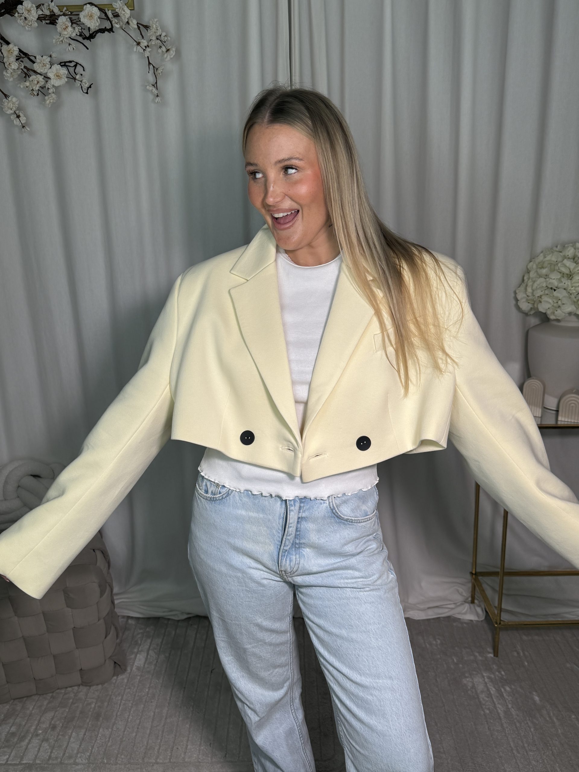 Marynarka Lori Butter Yellow - obrazek 7