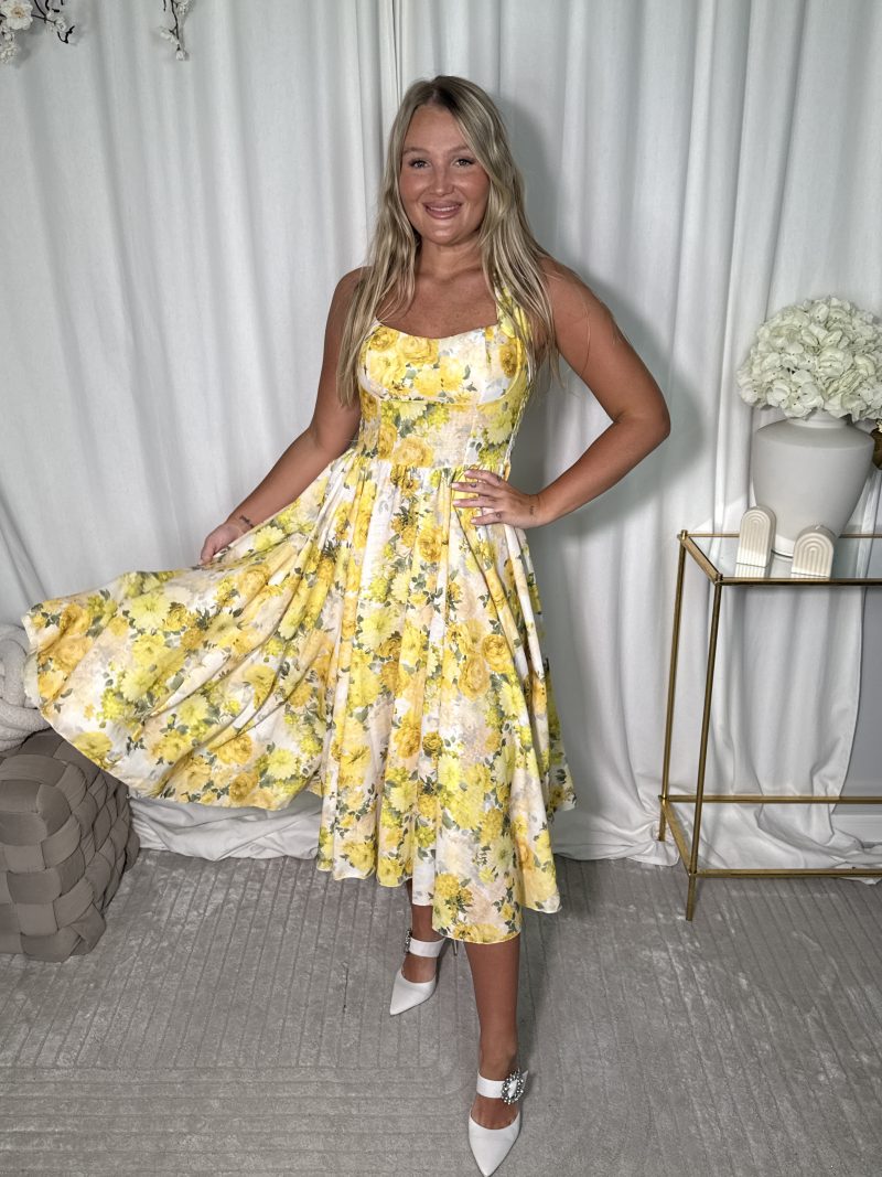 Sukienka Musa Yellow - obrazek 10