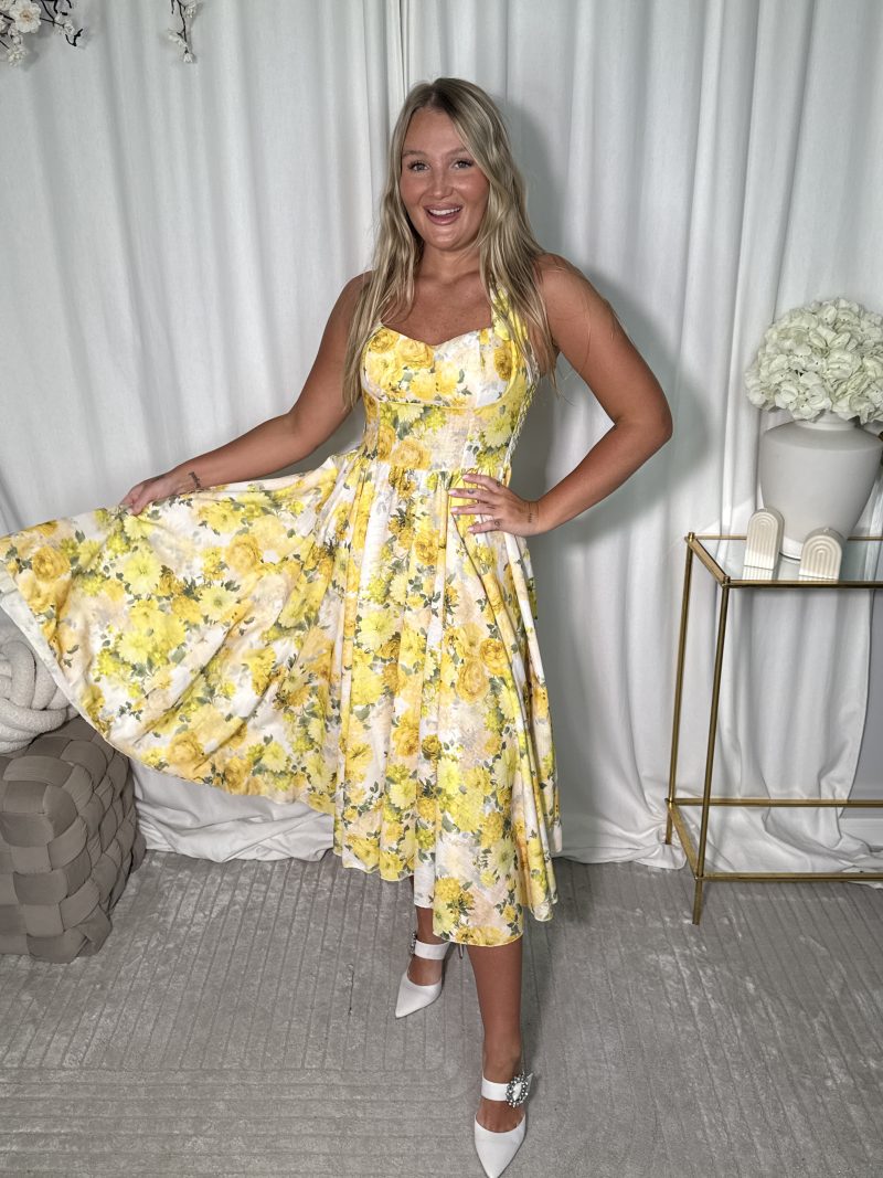 Sukienka Musa Yellow - obrazek 8