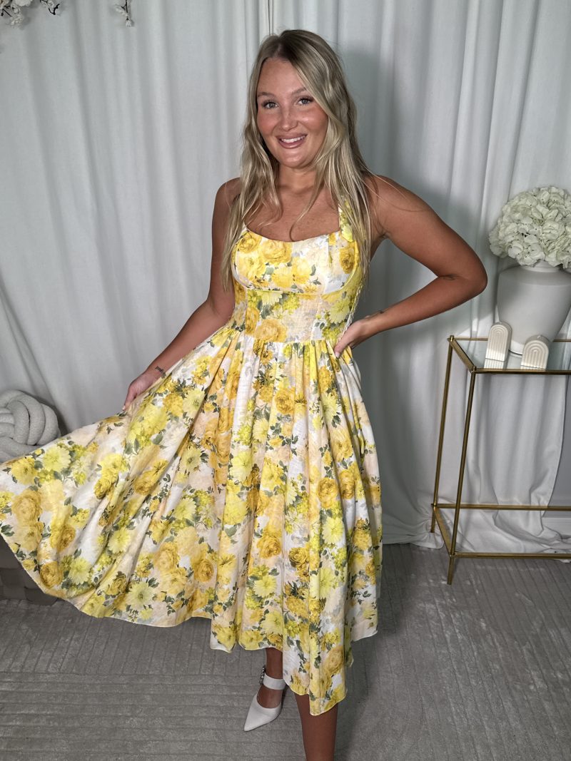 Sukienka Musa Yellow - obrazek 6