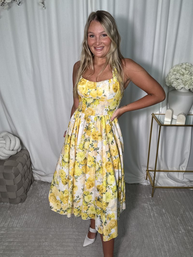Sukienka Musa Yellow - obrazek 11