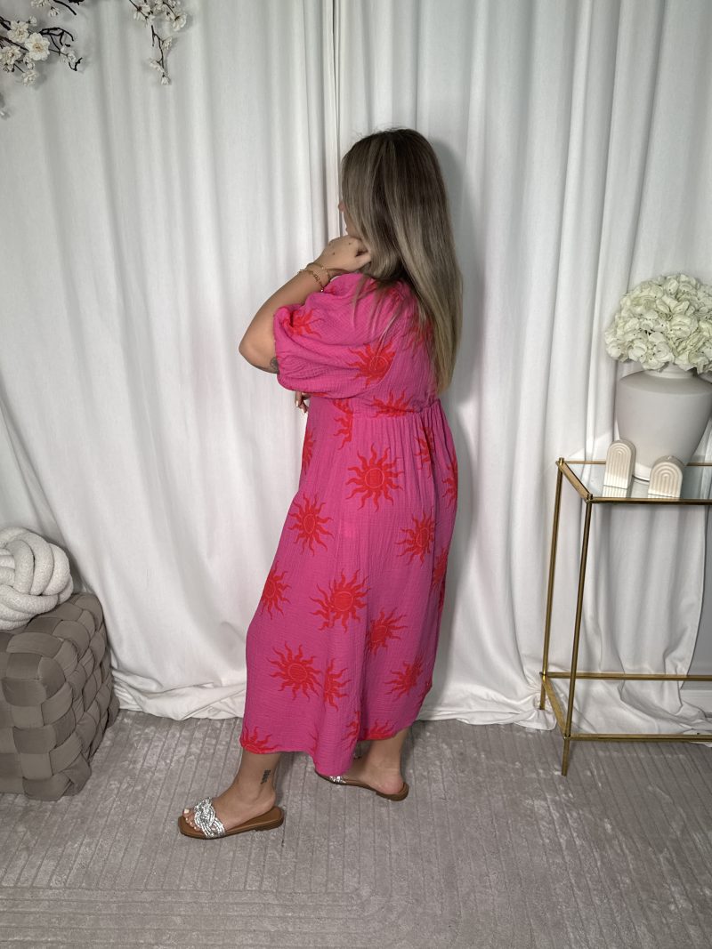 Sukienka Astoria Sun Dark Pink - obrazek 3
