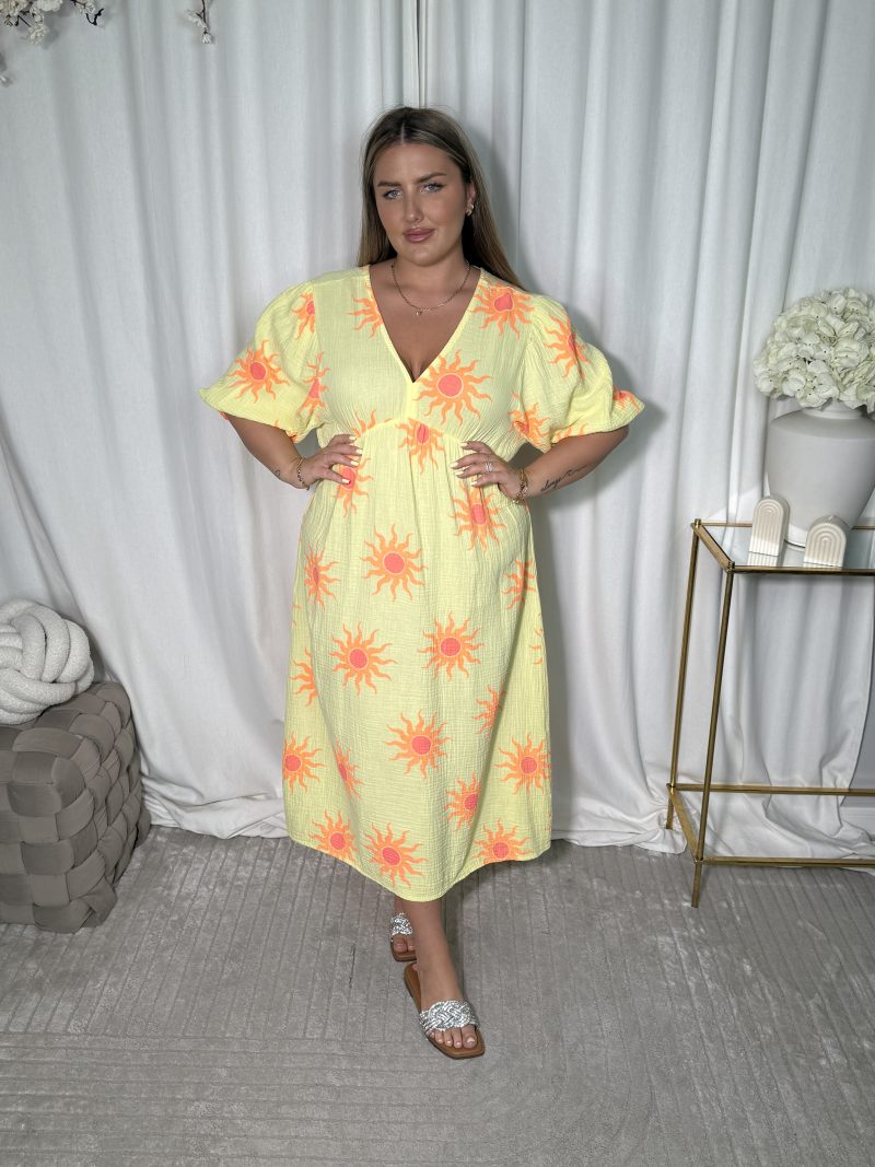 Sukienka Astoria Sun Yellow - obrazek 5