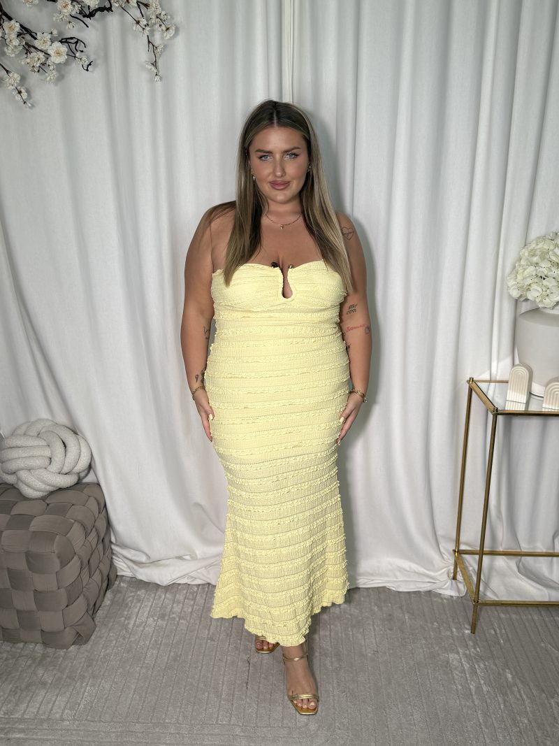 Sukienka Paulette Yellow - obrazek 4