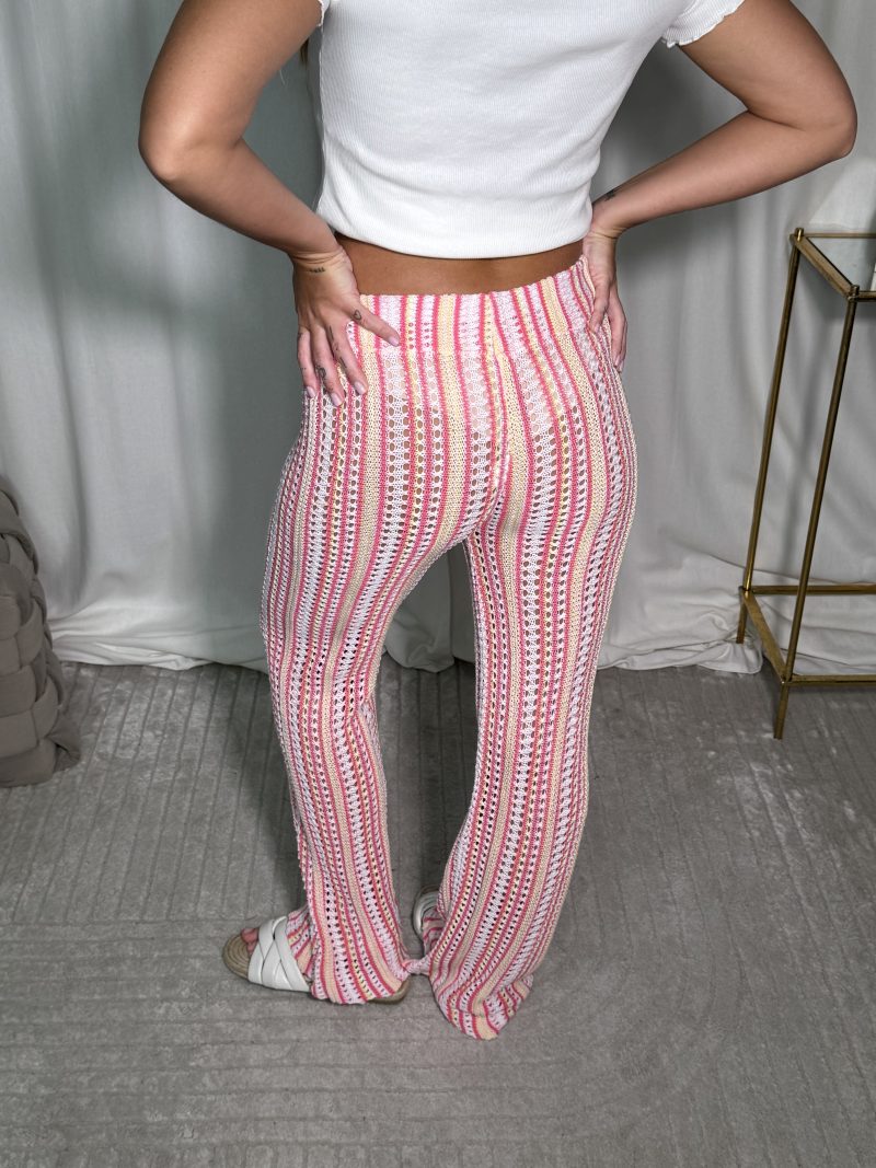 Spodnie Serrano Pink Yellow - obrazek 6