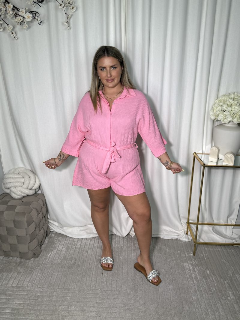 Kombinezon Leandra Pink - obrazek 2