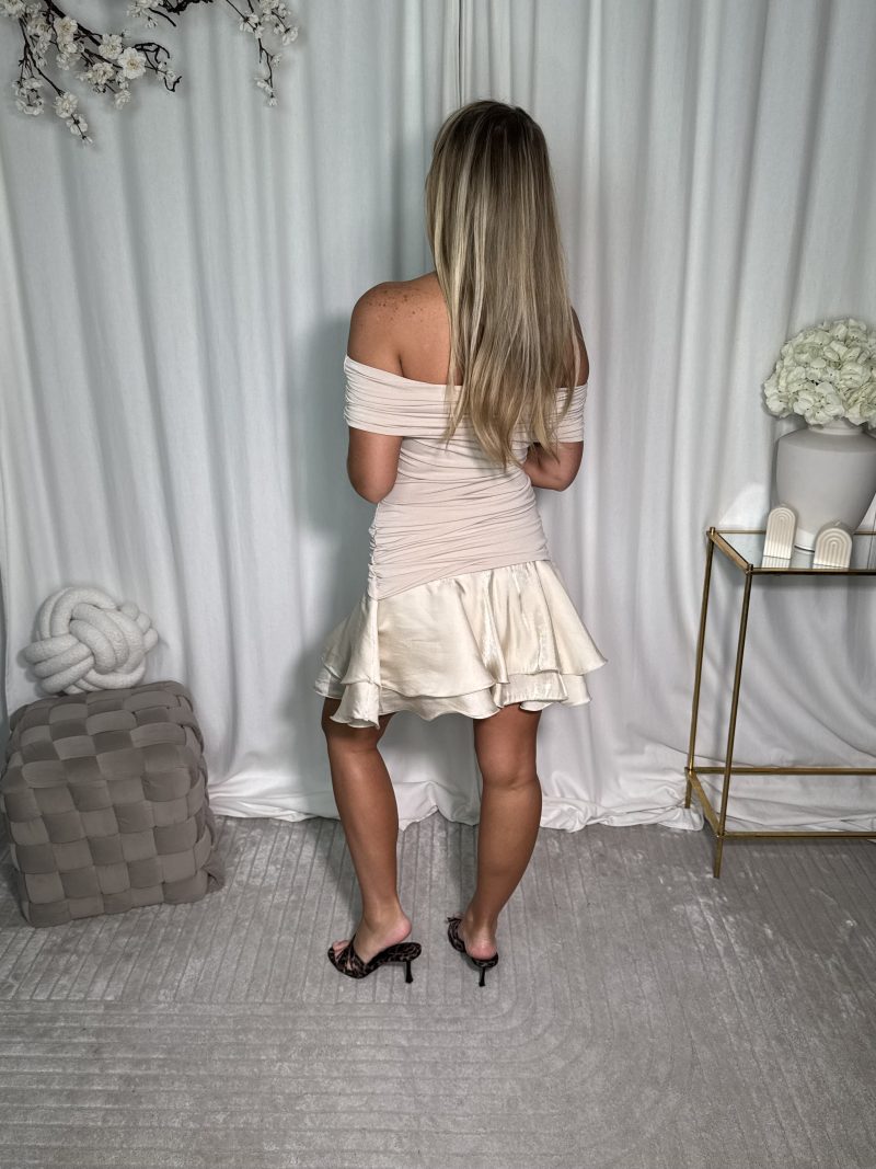 Sukienka Arletta Light Beige - obrazek 6