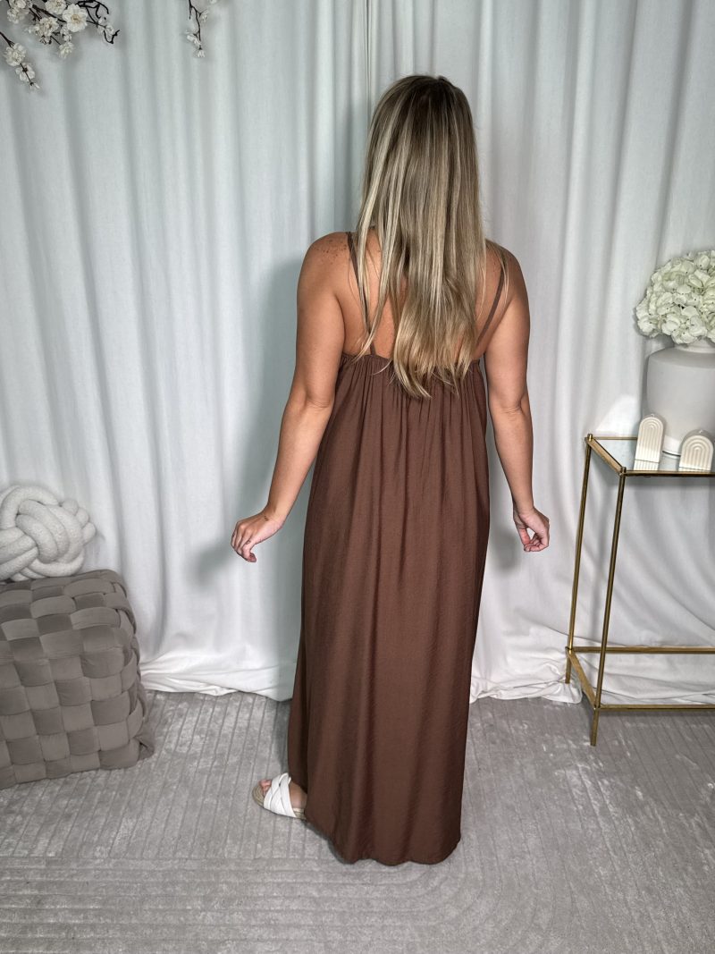 Sukienka Amapola Brown - obrazek 3