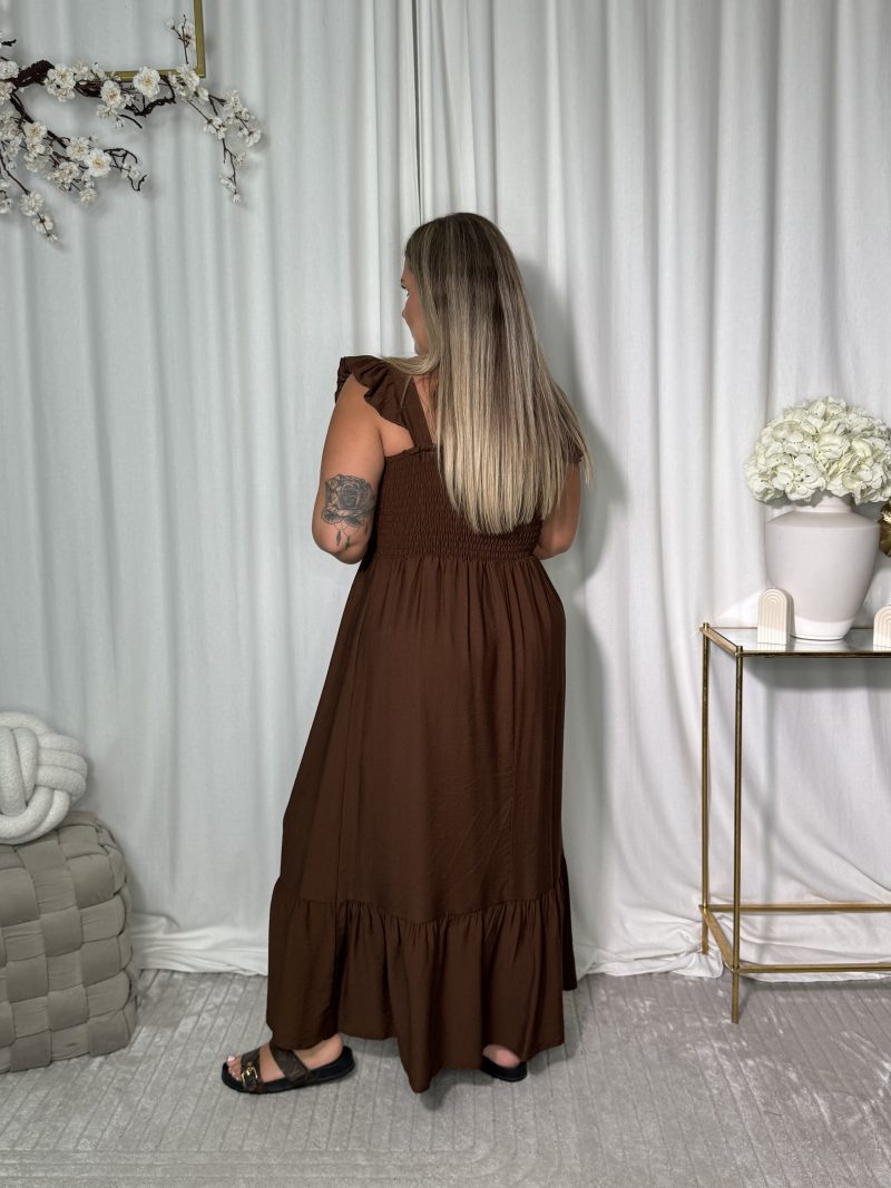 Sukienka Dumeri Brown - obrazek 2