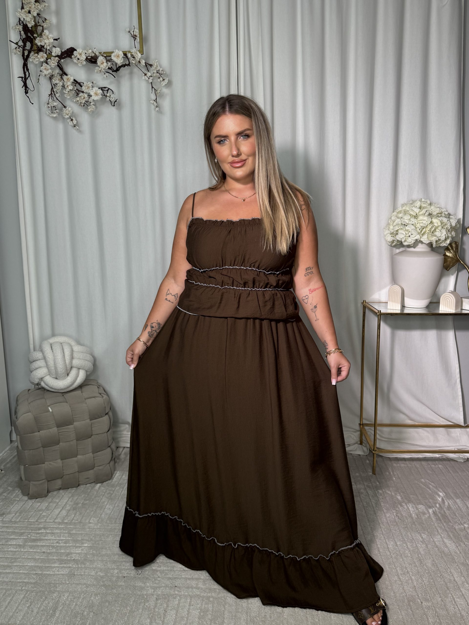 Komplet Allaya Brown