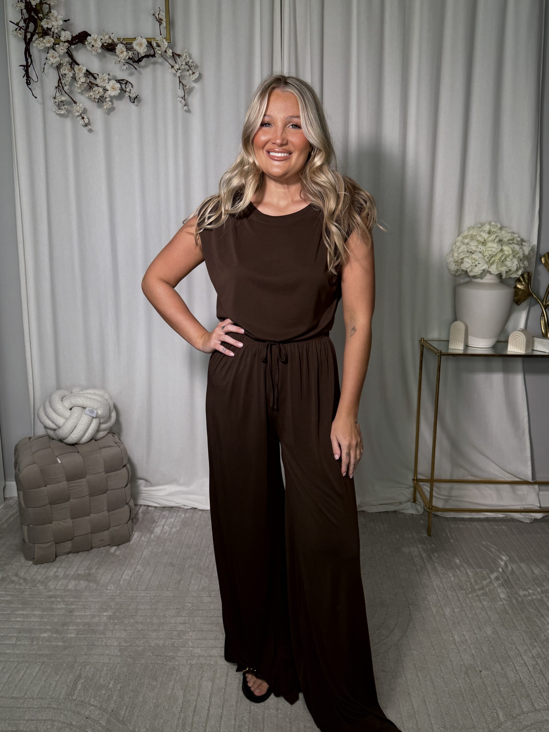 Komplet Oluremi Long Brown