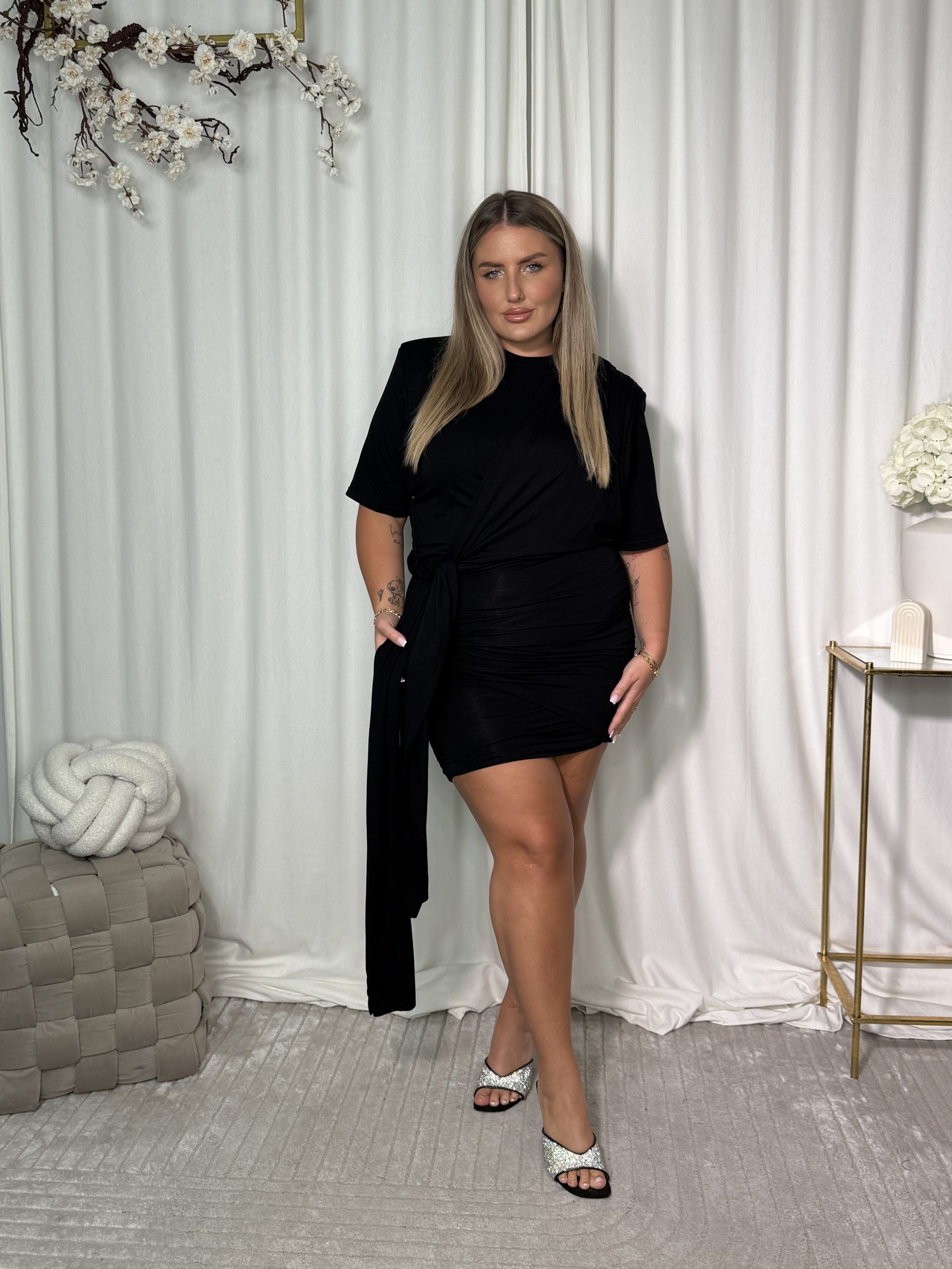 Sukienka Nefri Black - obrazek 5