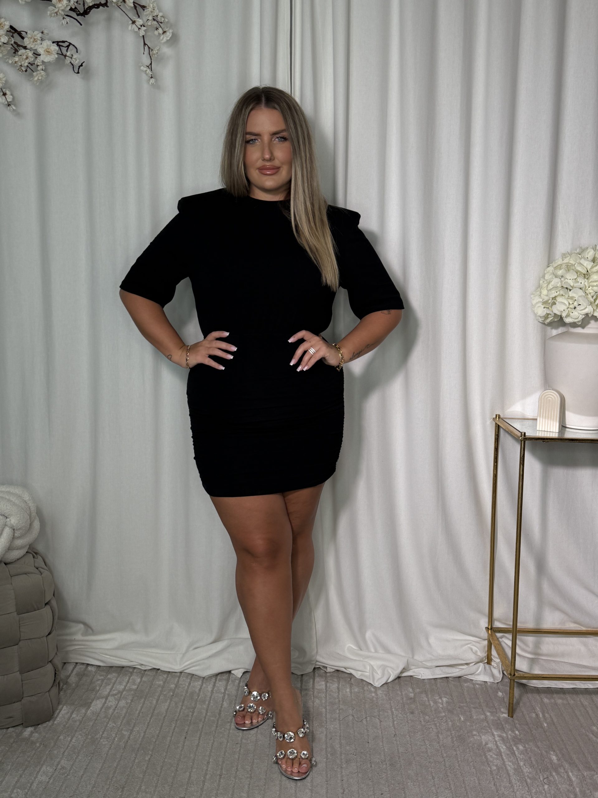 Sukienka Balbi Black - obrazek 3