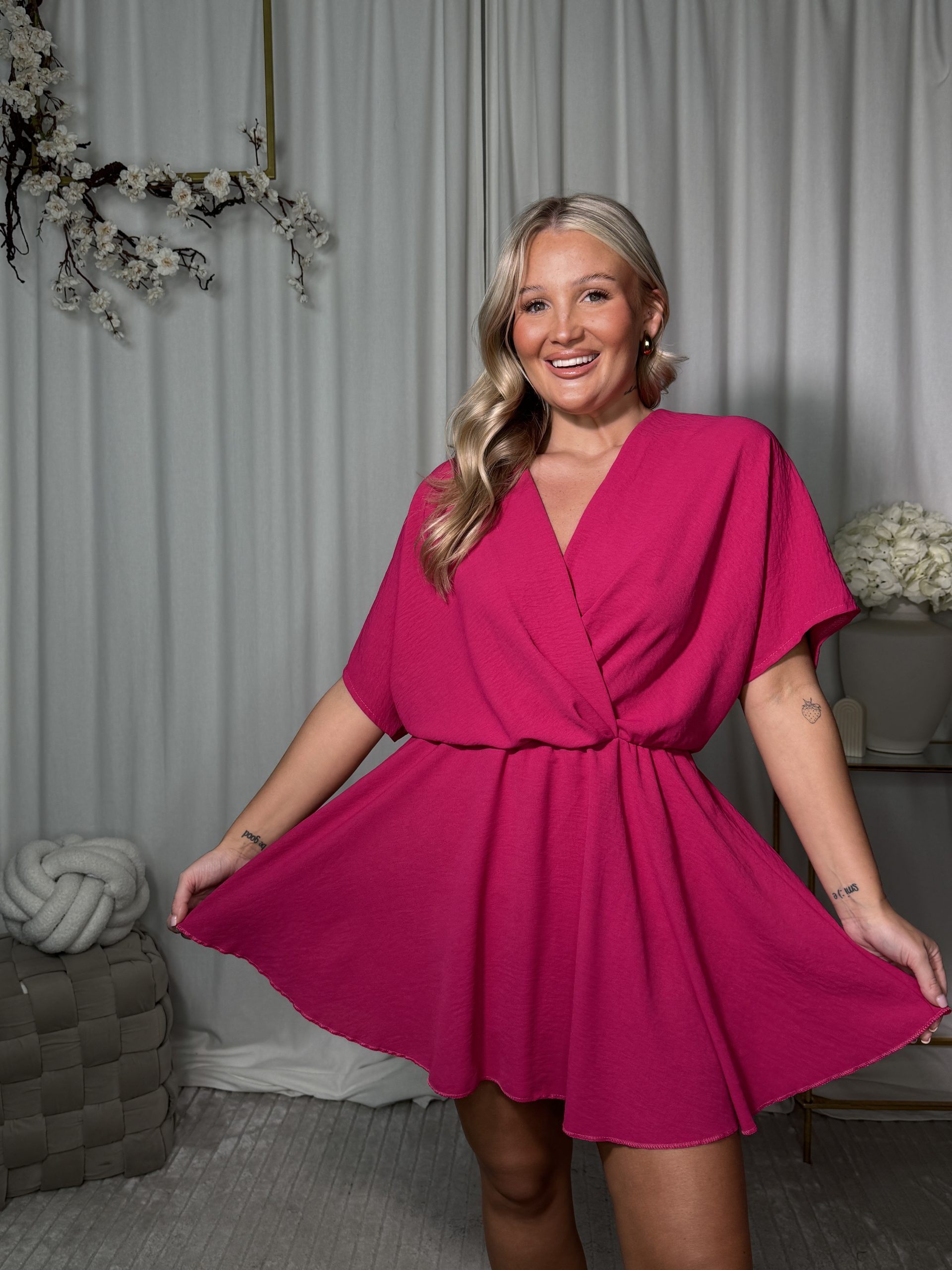 Kombinezon Latina Dark Pink