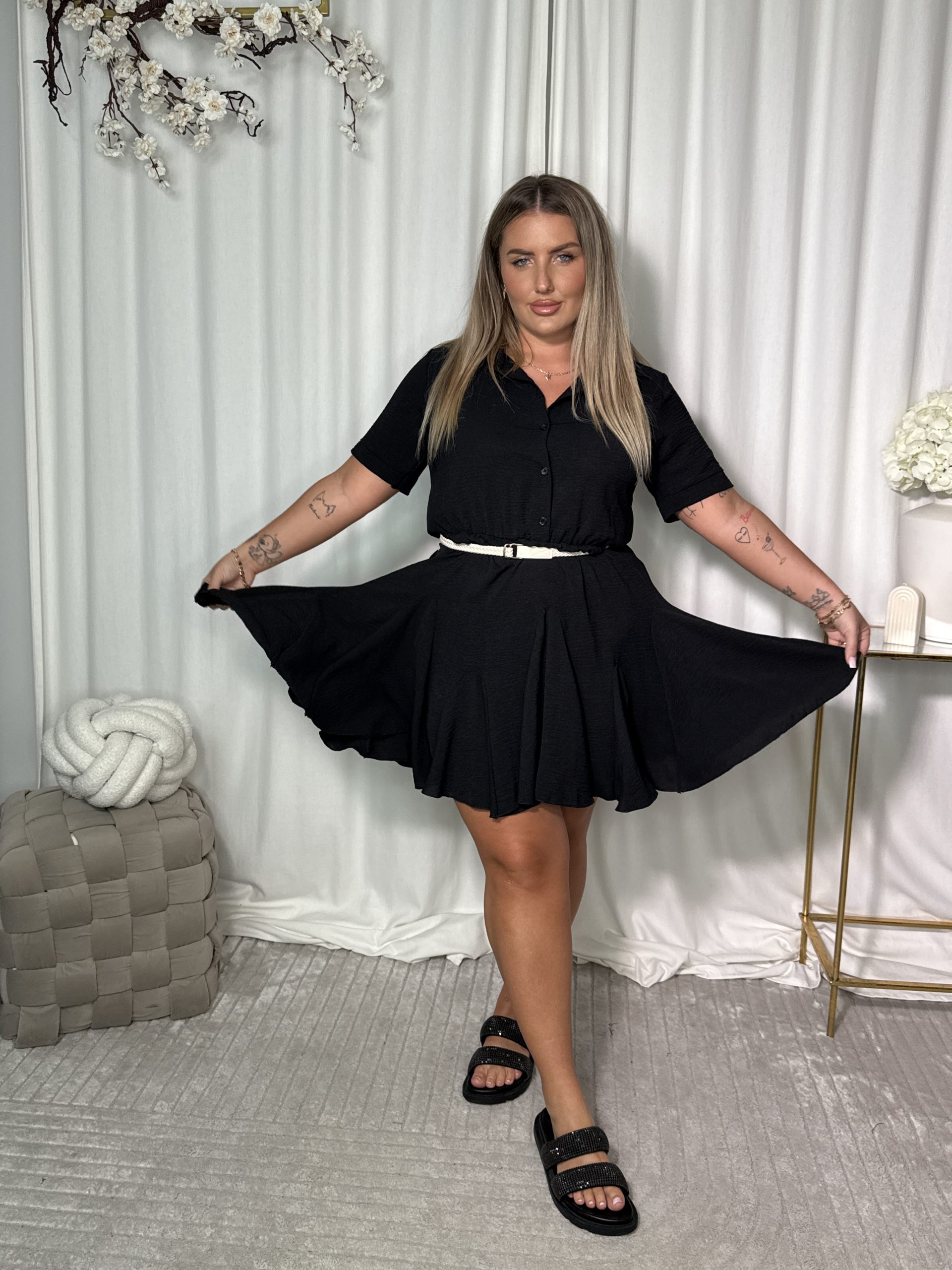 Sukienka Safija Black - obrazek 3