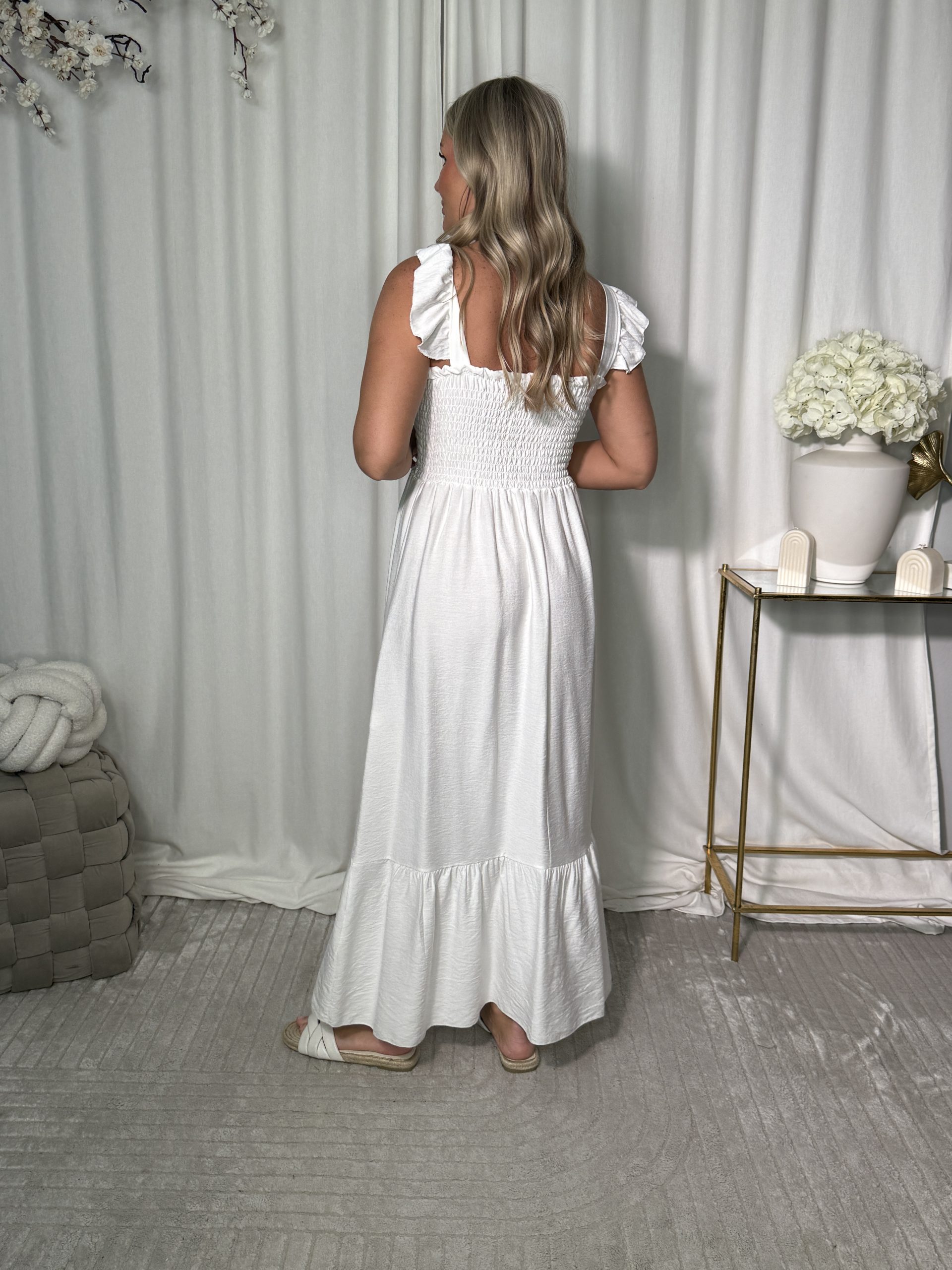 Sukienka Dumeri White - obrazek 3