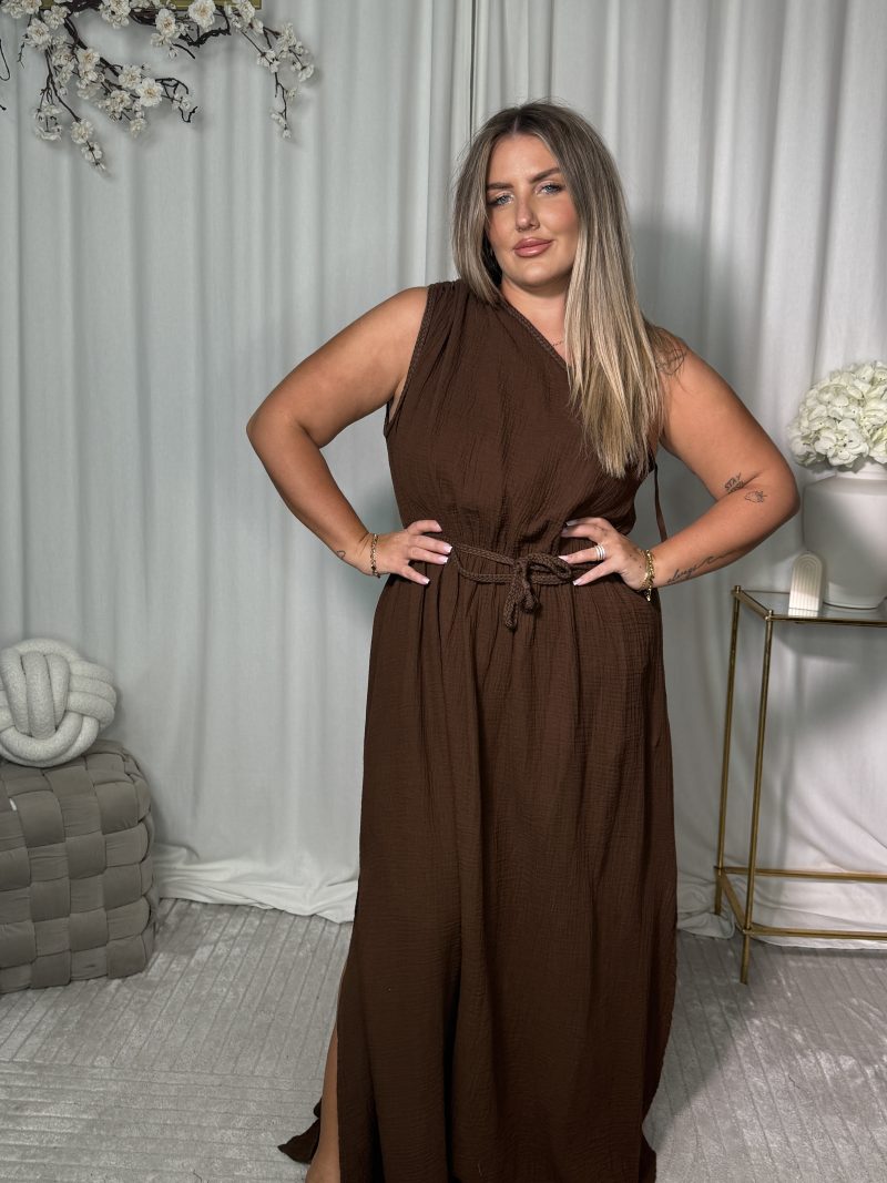 Sukienka Maram Brown