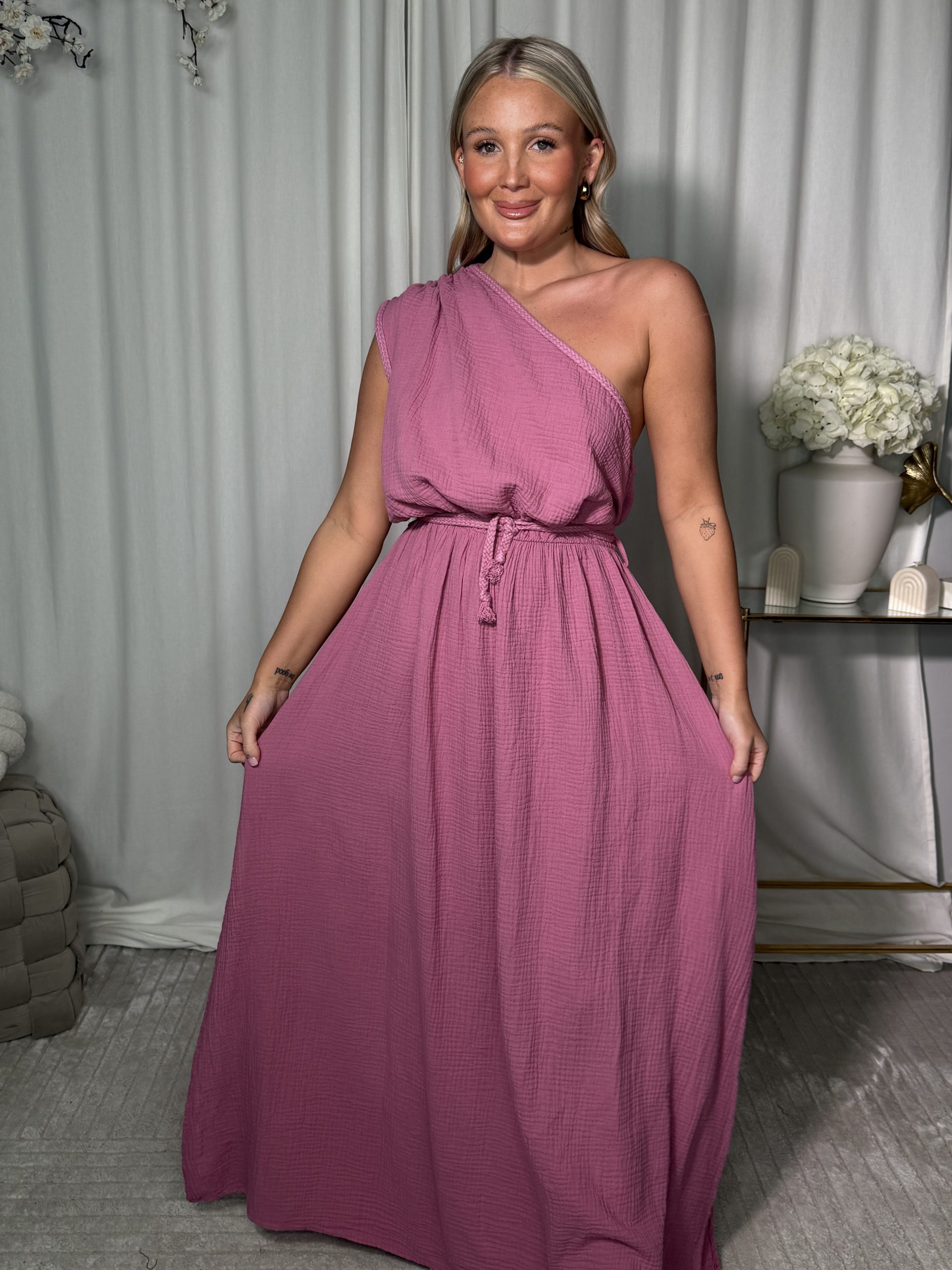 Sukienka Maram Dirty Pink