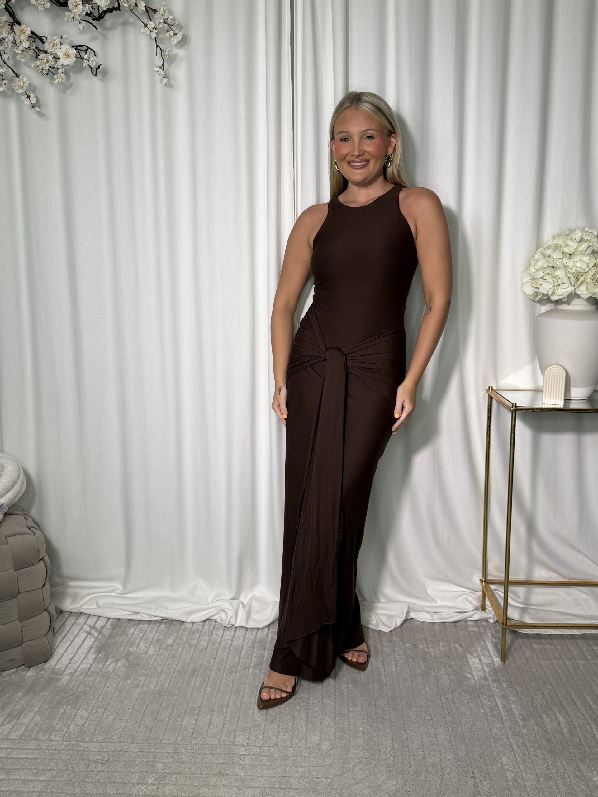 Sukienka Masami Brown - obrazek 3