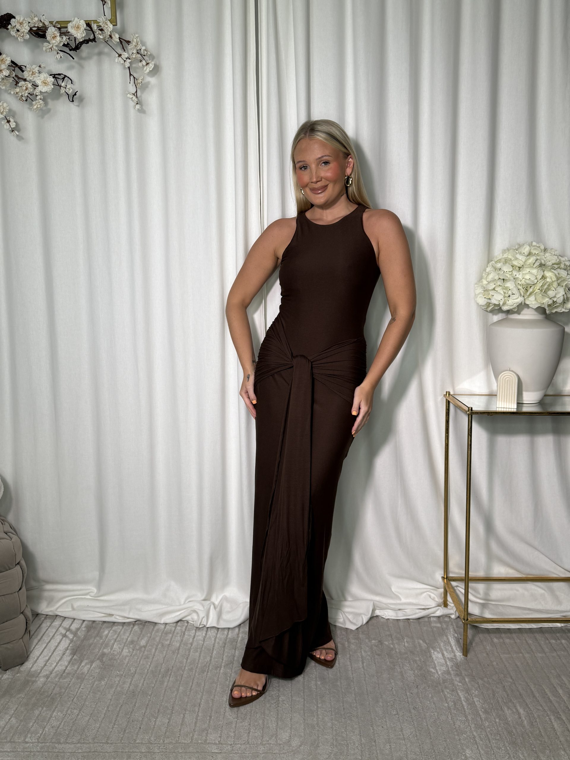 Sukienka Masami Brown - obrazek 4