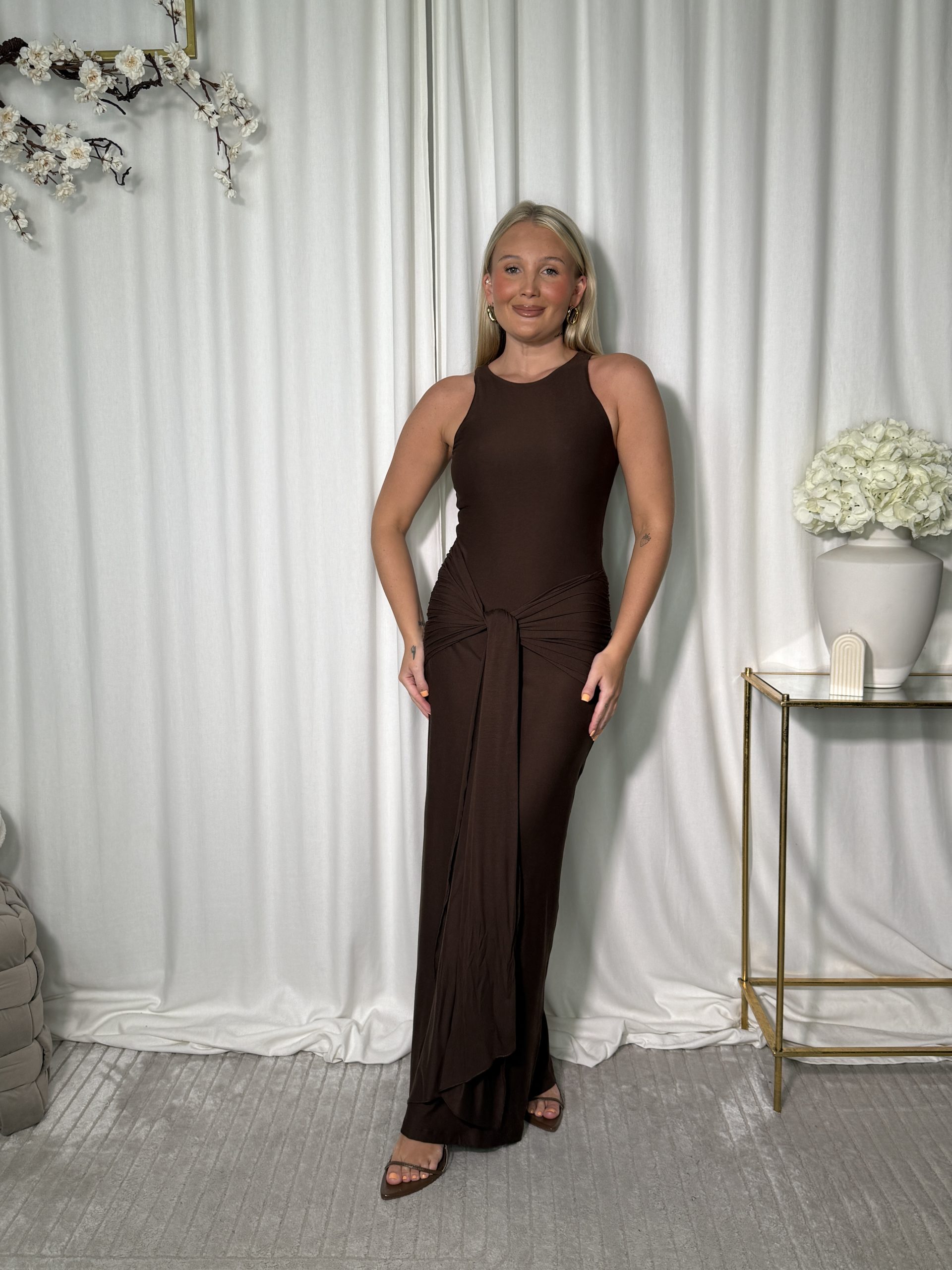 Sukienka Masami Brown - obrazek 6