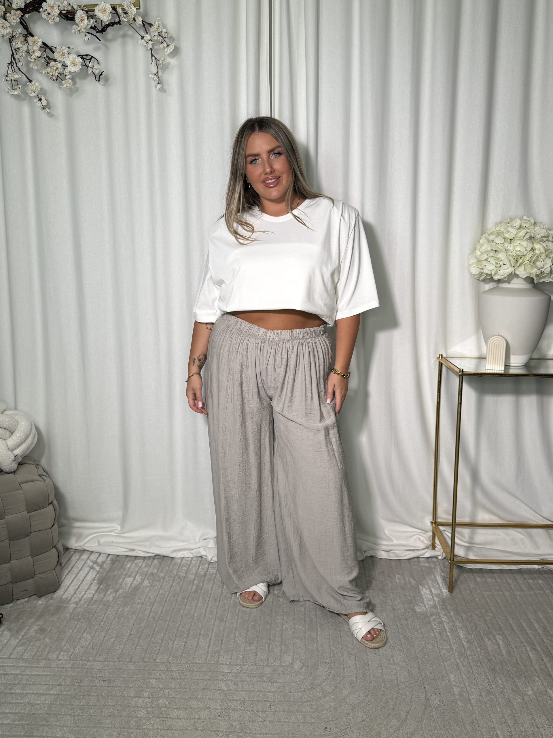 Spodnie Told Light Grey - obrazek 2