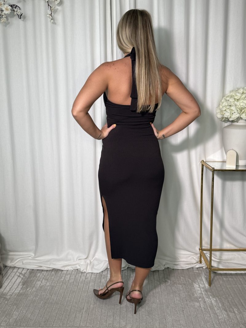 Sukienka Delita Brown - obrazek 2
