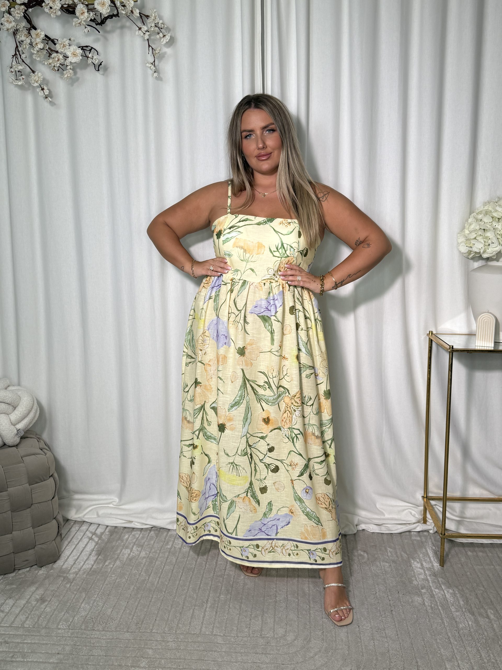 Sukienka Semalia Yellow - obrazek 2