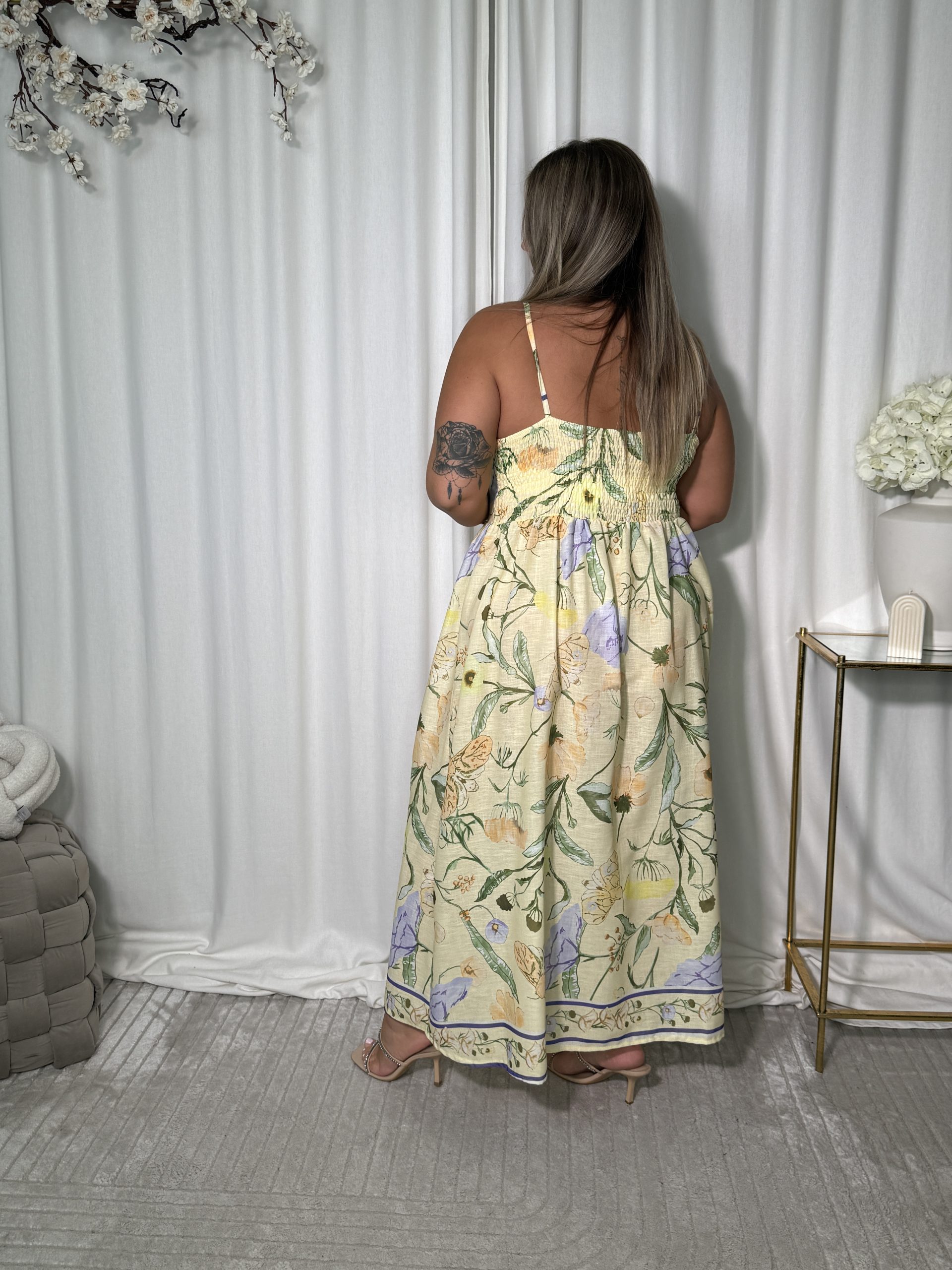 Sukienka Semalia Yellow - obrazek 5