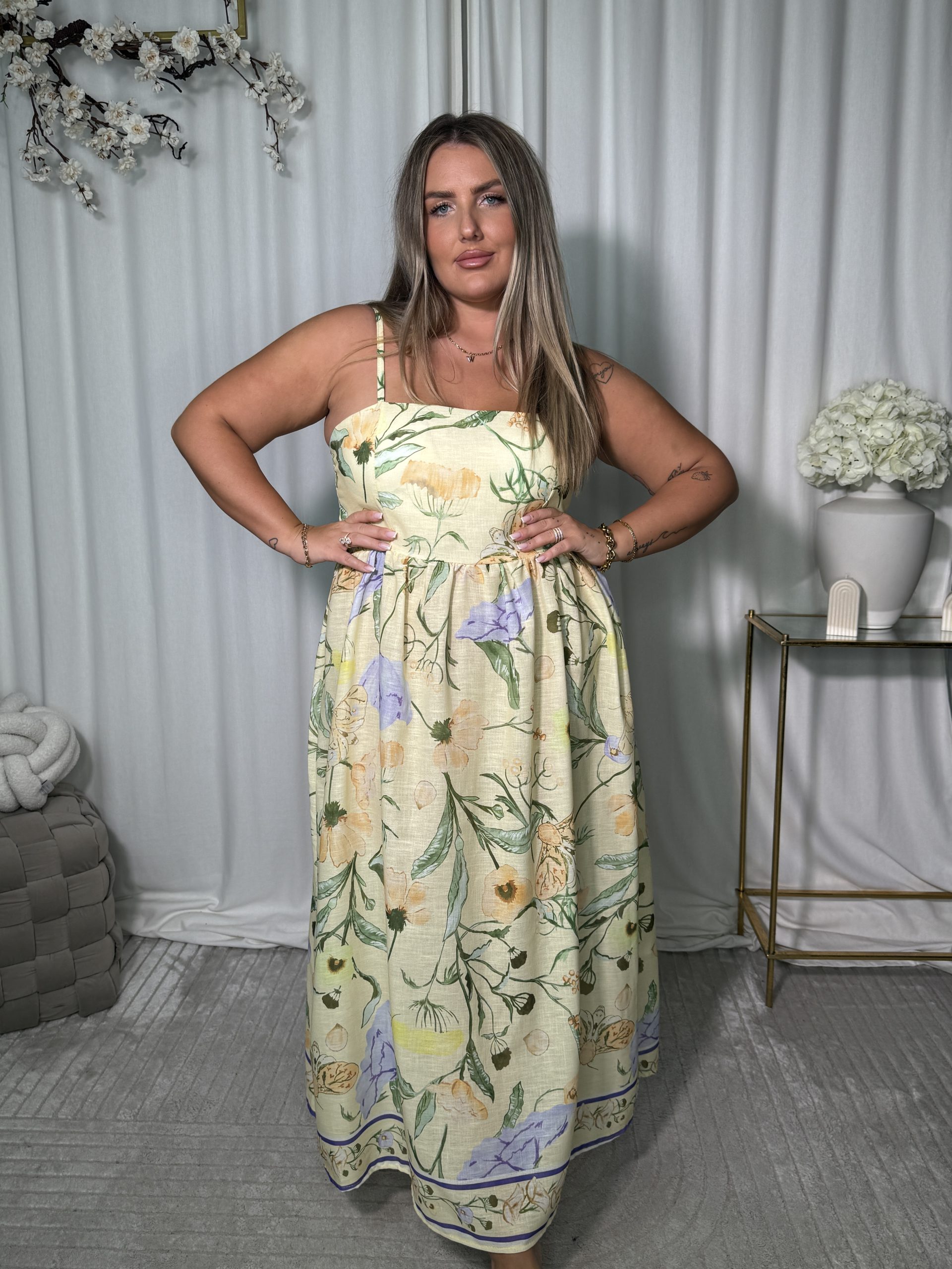 Sukienka Semalia Yellow - obrazek 3