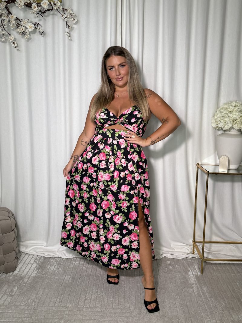 Sukienka Leila Black Rose - obrazek 4