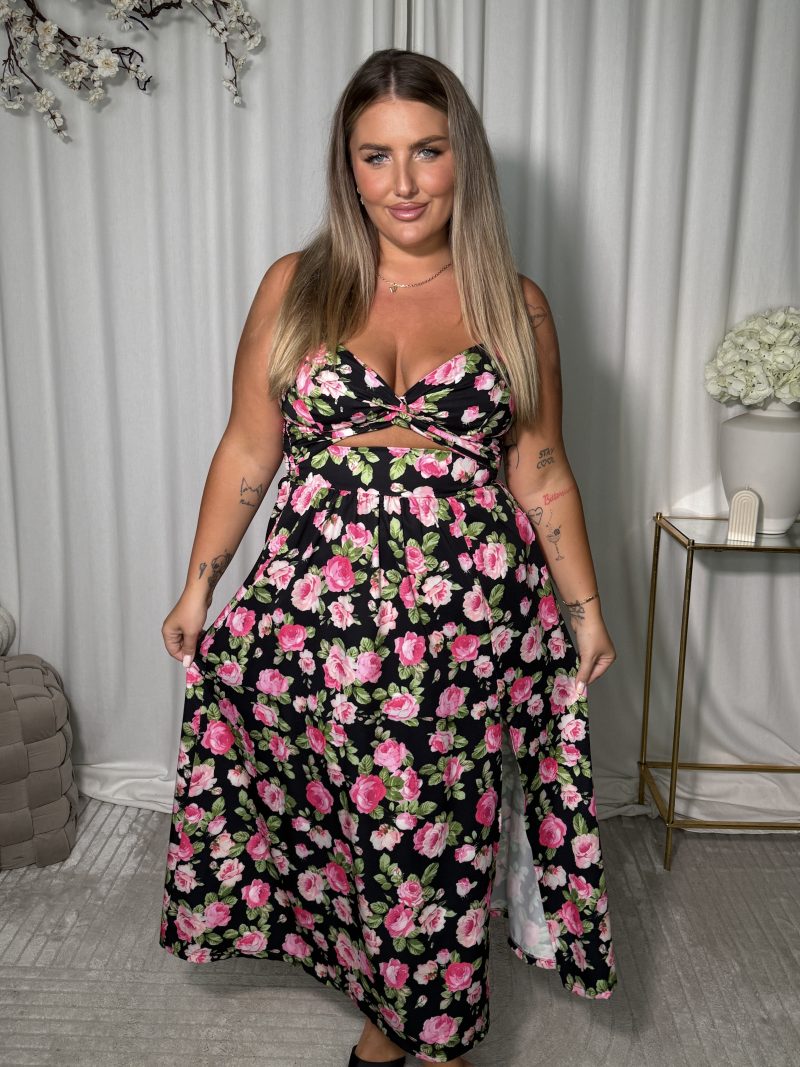 Sukienka Leila Black Rose - obrazek 5